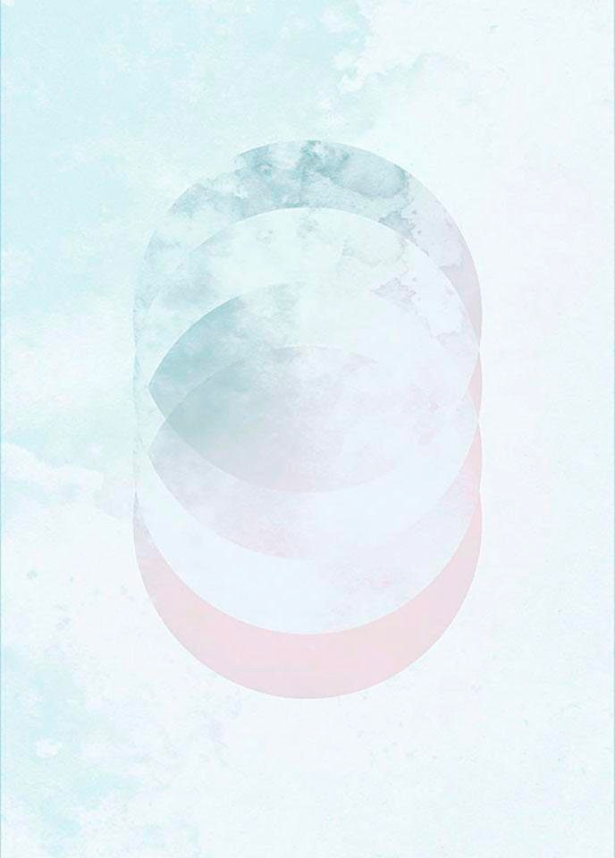 Image of Komar Poster »Tessera Glacies«, Formen-Kunst, Höhe: 50cm bei Ackermann Versand Schweiz