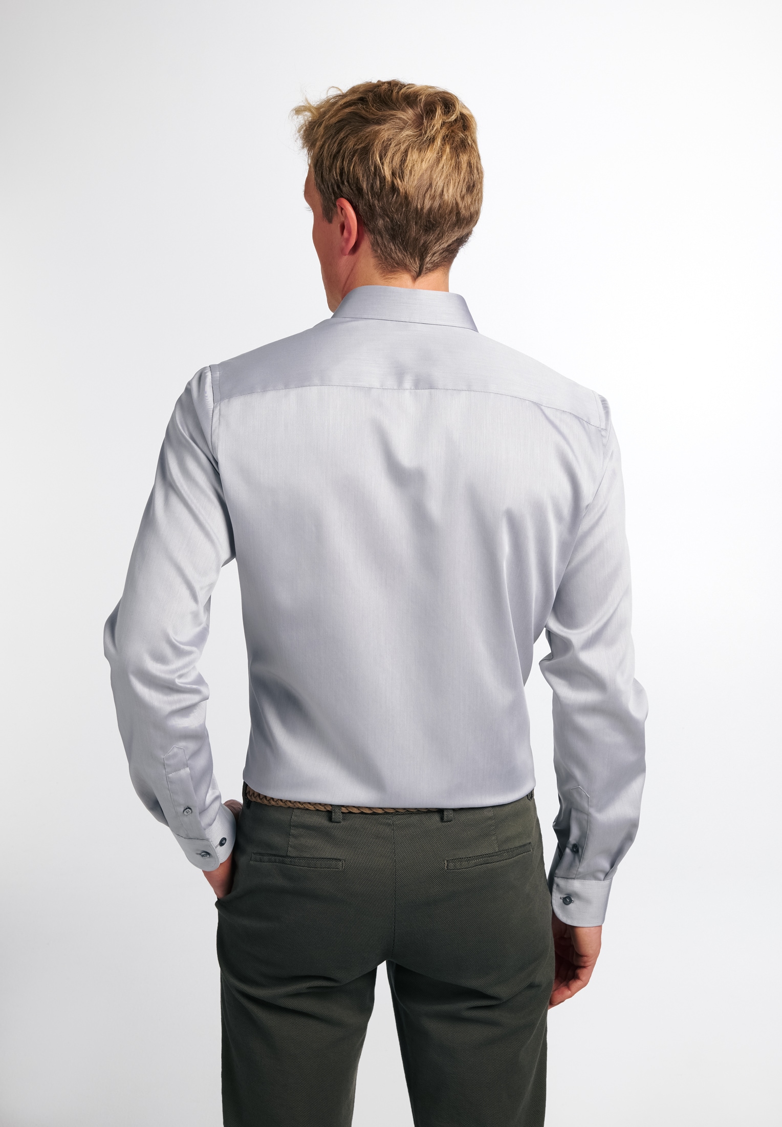 Eterna Langarmhemd »SLIM FIT«, NON IRON (bügelfrei)
