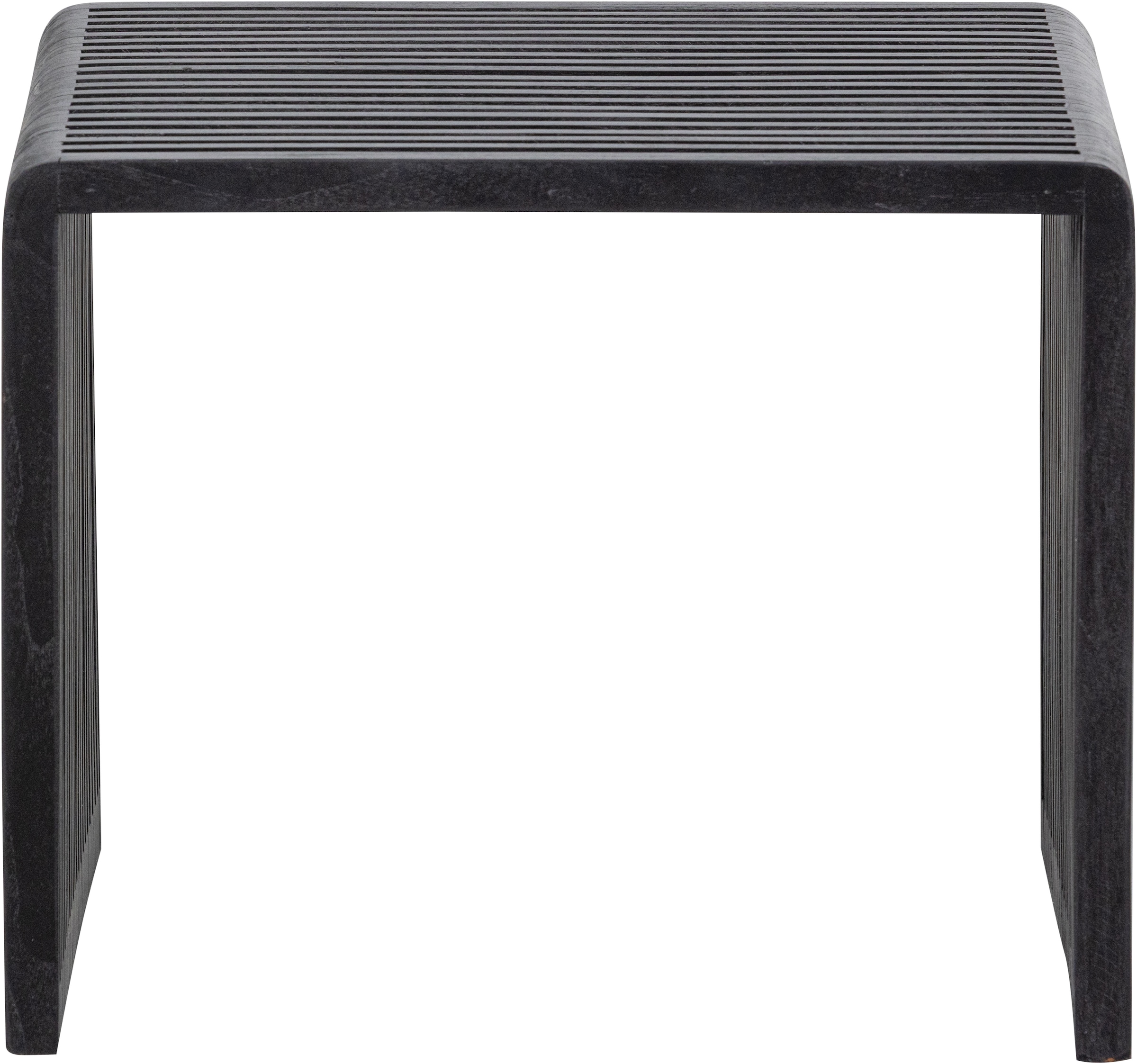 WOOOD Beistelltisch »Willa aus Teakholz, organische Formgebung 50x43,5x40 / 40x38x35 cm« Set, 2 Stk. tlg. 2er-Set, Tragkraft 15 kg, recyceltem Teakholz farbig behandelt