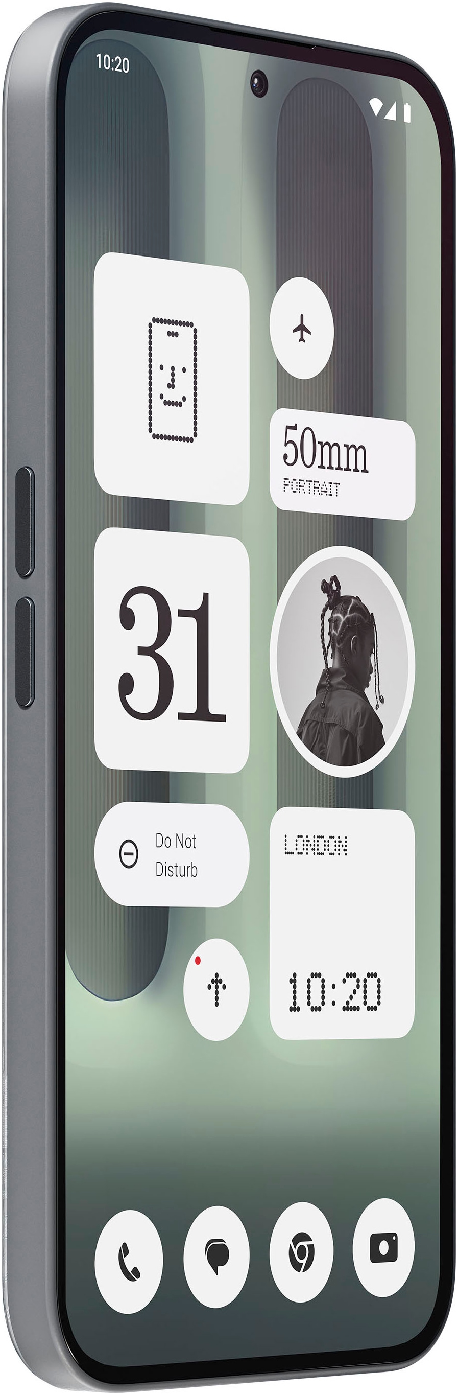 NOTHING Smartphone »Phone (2a) Plus« grau