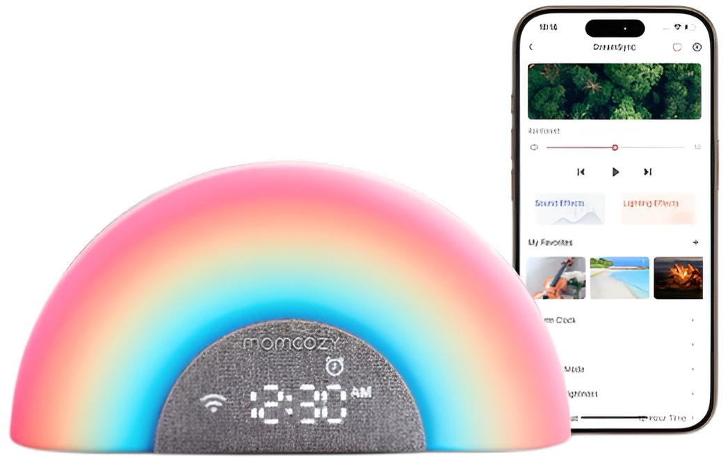 Momcozy »DreamSync Rainbow Noise Machine«
