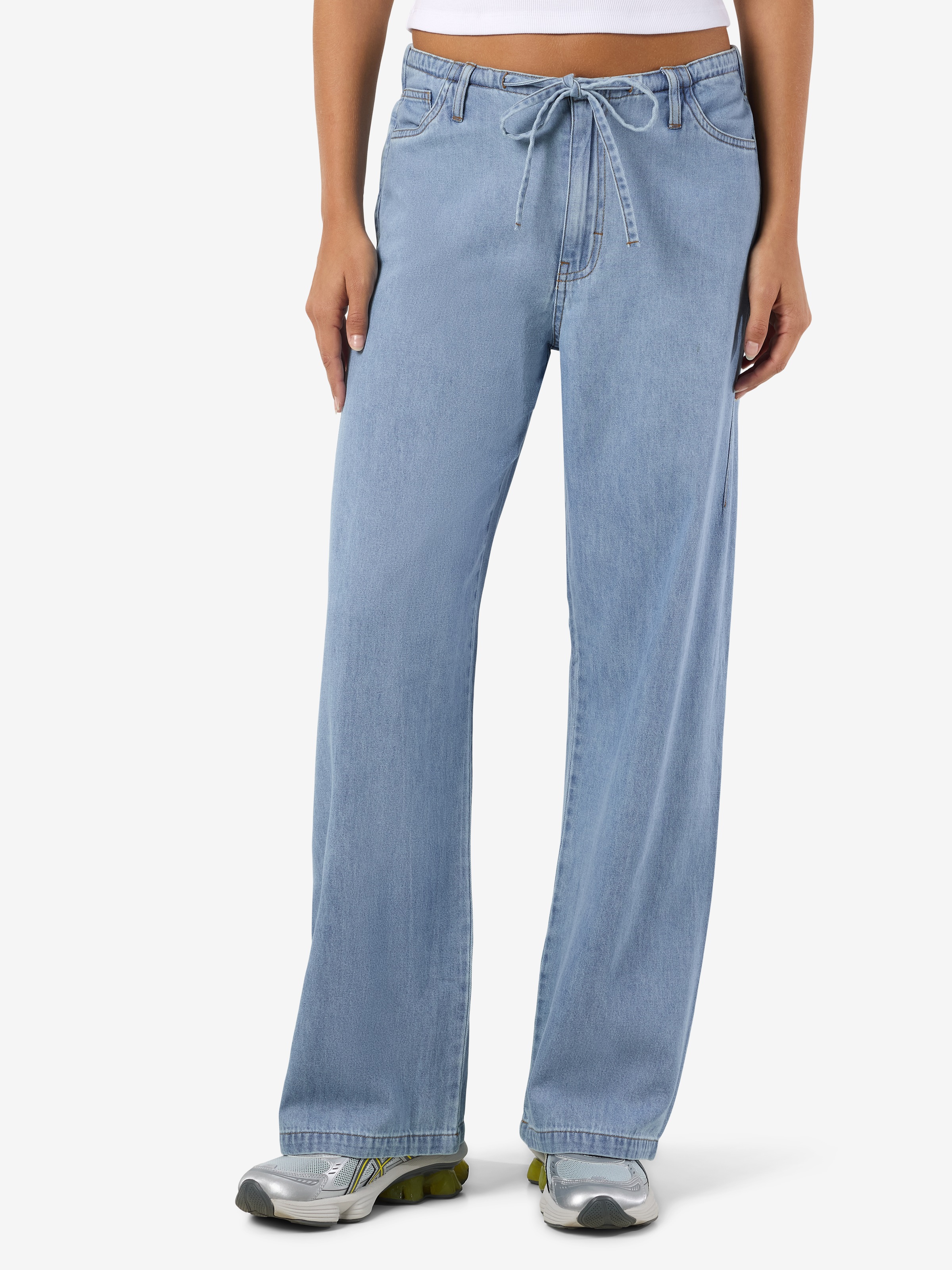 Image of Noisy may Gerade Jeans "NMRINE NW WIDE PANTS MG008LB NOOS"
