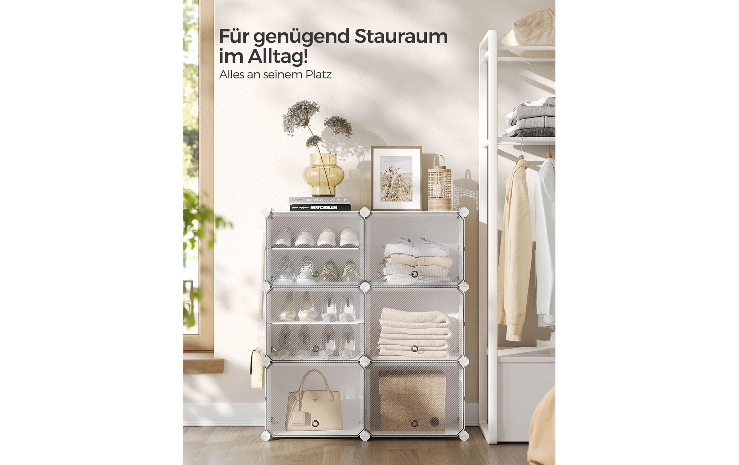 SONGMICS Schuhregal »82 x 92 cm«