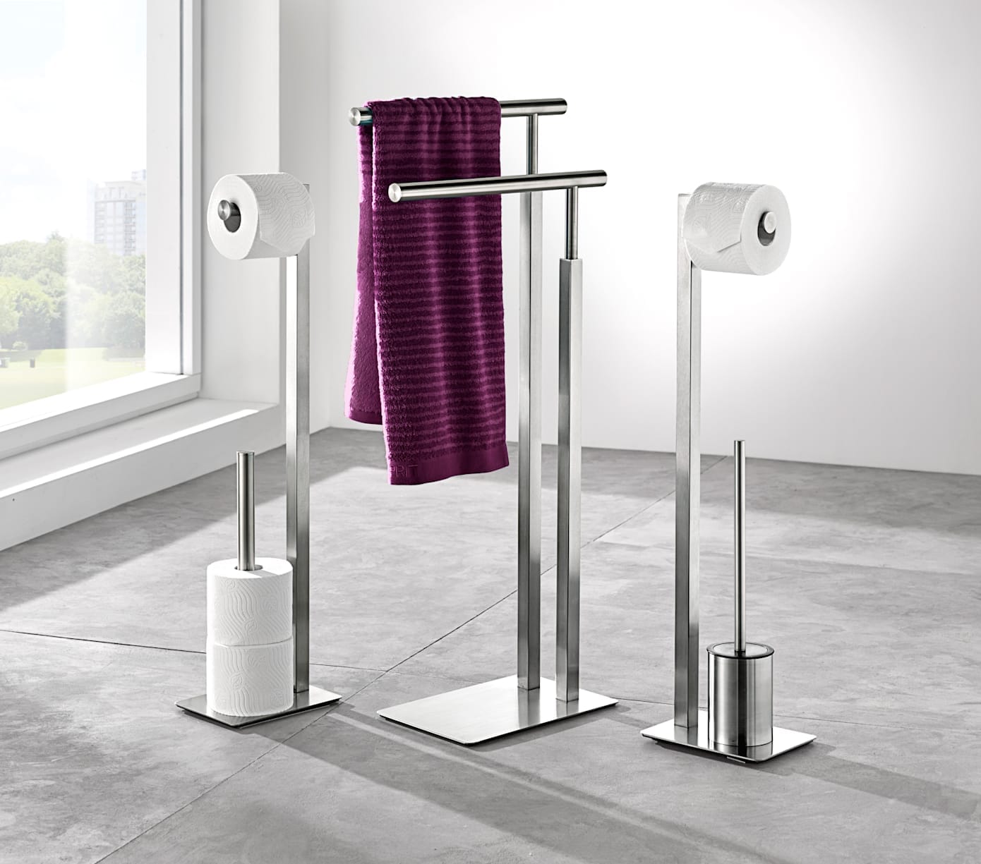 heine home Set d'accessoires de salle de bain