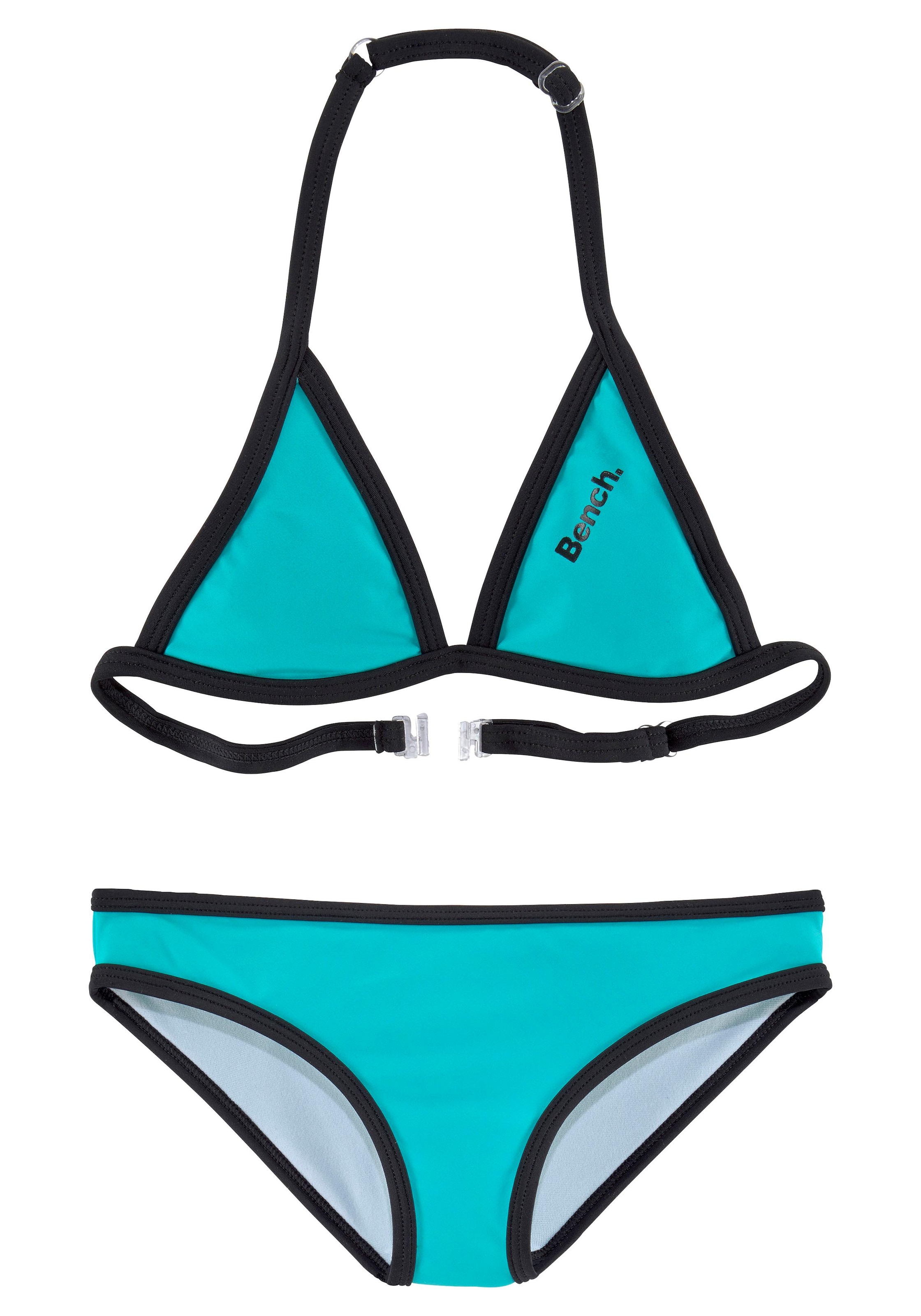 Modische Bench. Triangel-Bikini, mit Logoprint an Top und Hose  versandkostenfrei bestellen