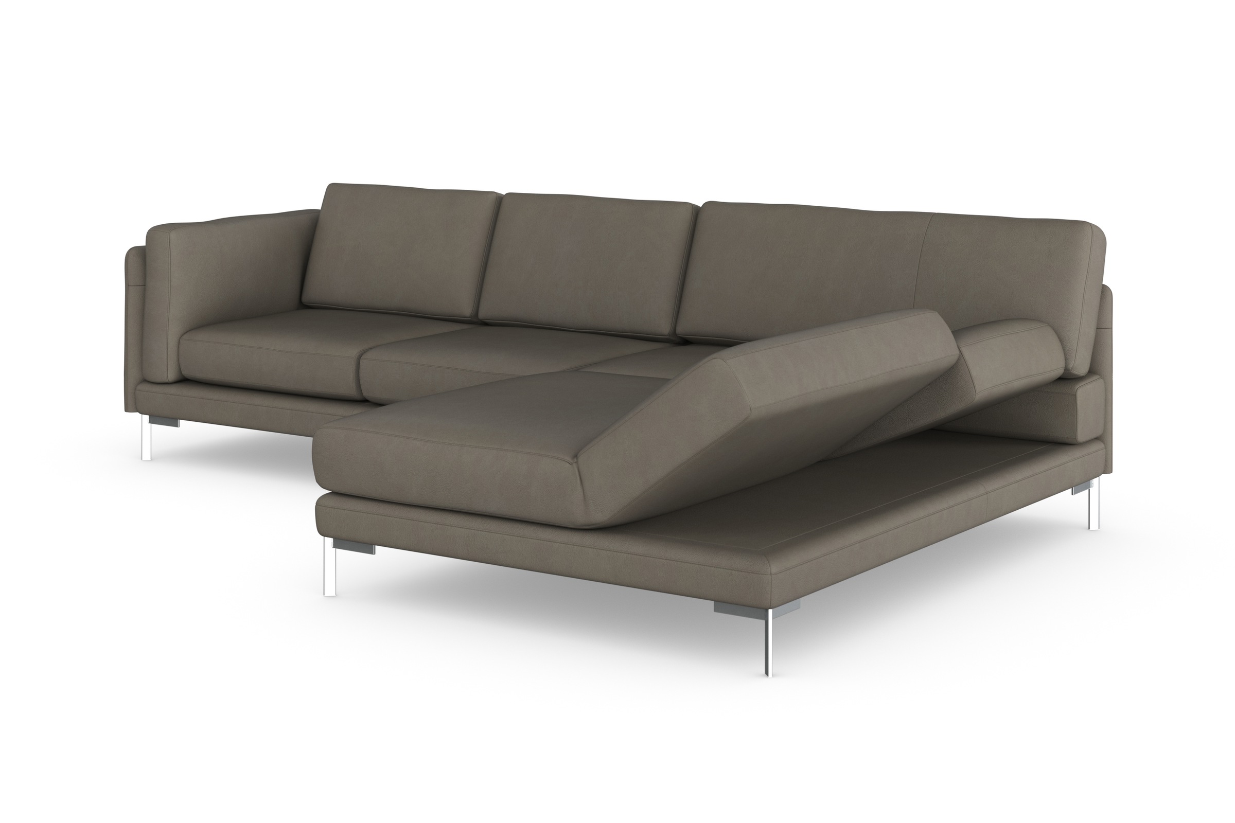 machalke® Ecksofa »vivien, L-Form«, mit diversen Armlehnenfunktionen