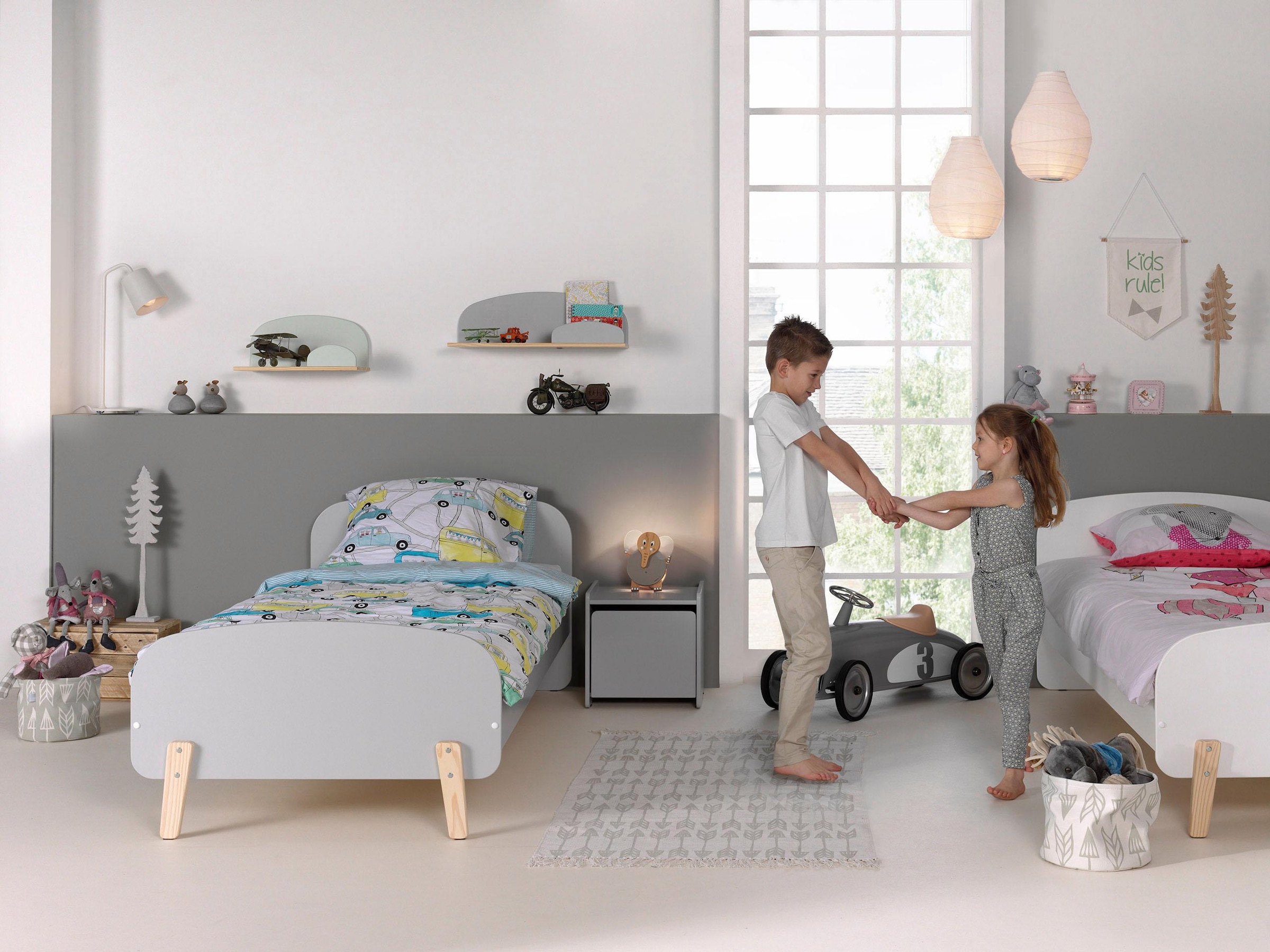 Vipack Nachtkonsole »Kiddy«, (Made in Europe), MDF-Oberfläche