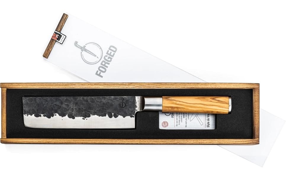   »Forged Olive Hackbeil 18 cm«
