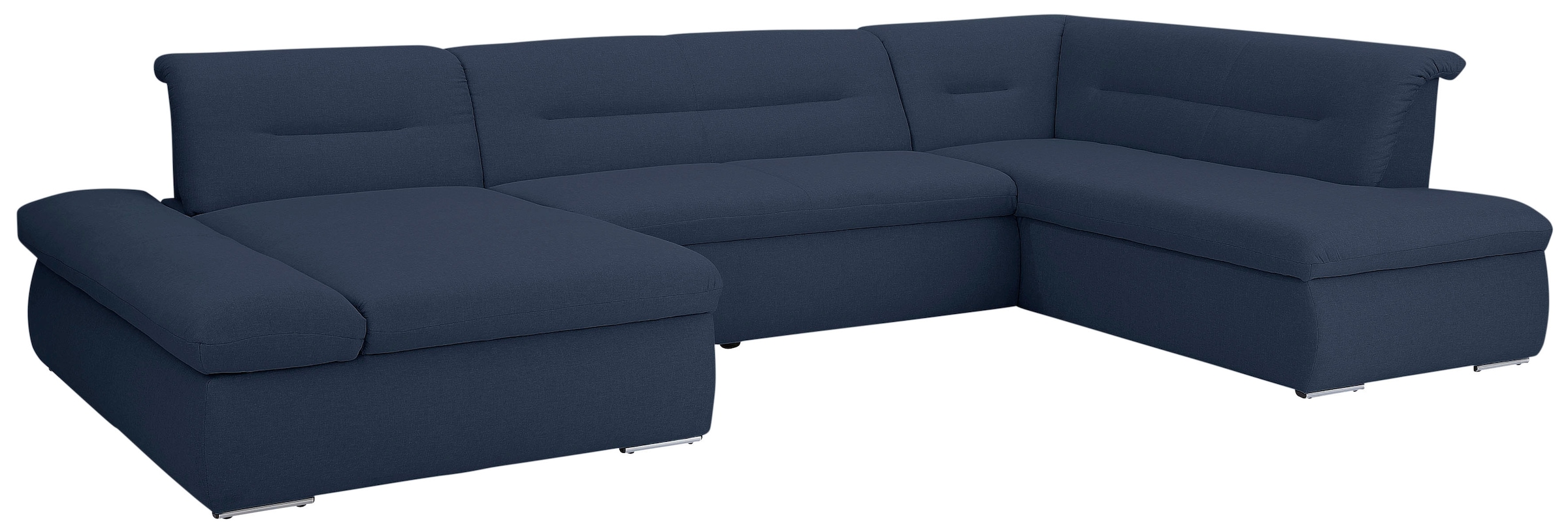 INOSIGN Wohnlandschaft »Avesa U-Form«, Wahlweise mit Armteilverstellung und Bettfunktion, B/T/H: 355/216/80cm
