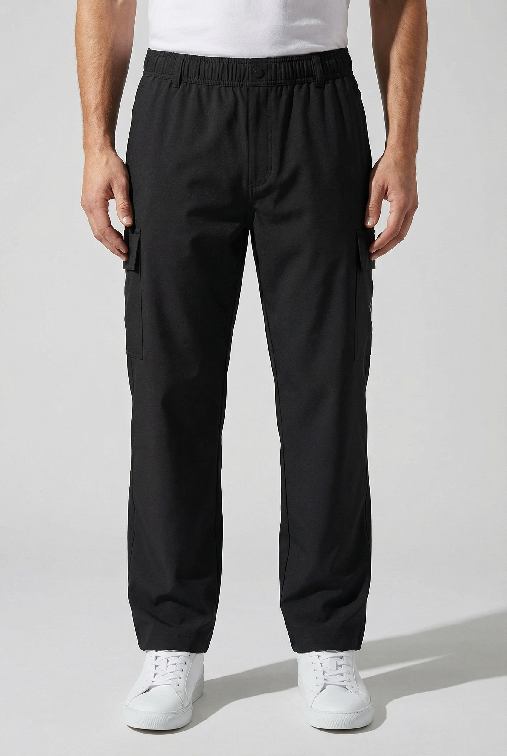 Image of Calvin Klein Jeans Cargohose "REGULAR STRAIGHT CARGO" mit Logopatch
