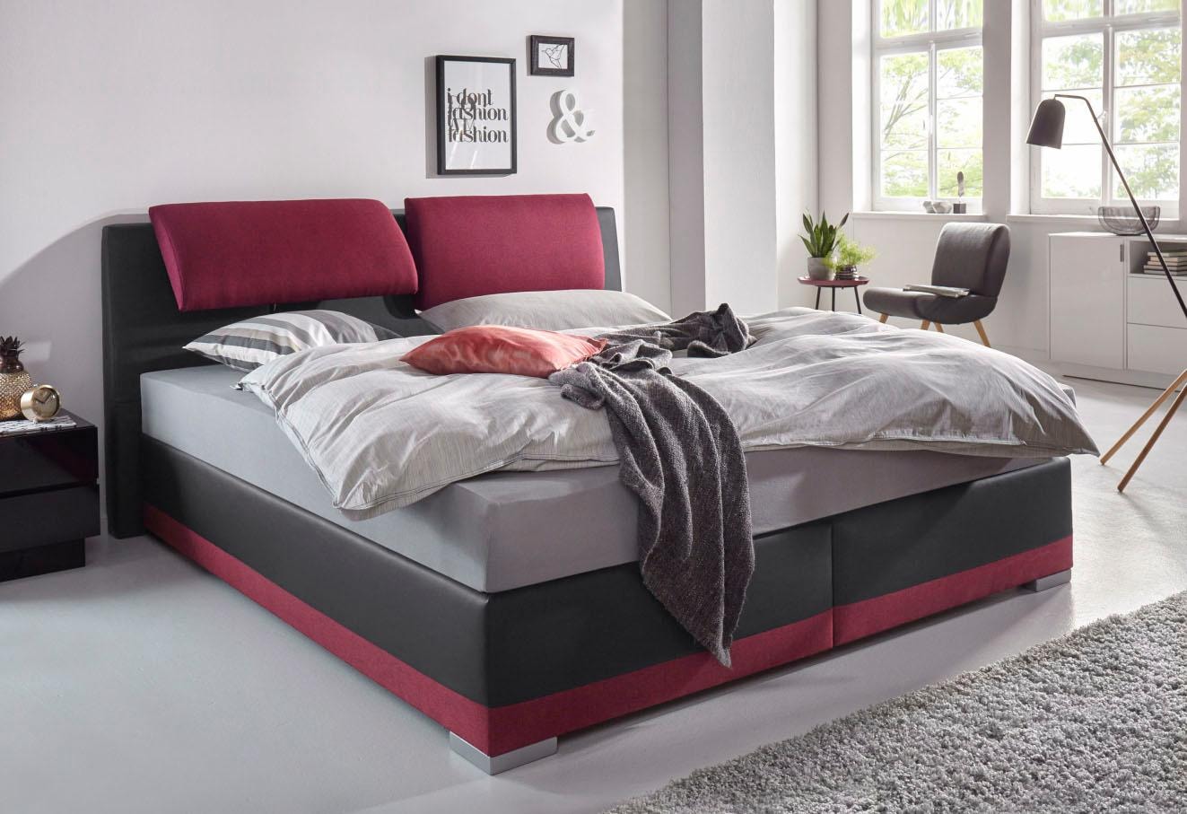 Maintal Boxspringbett, verstellbare Kopfstütze