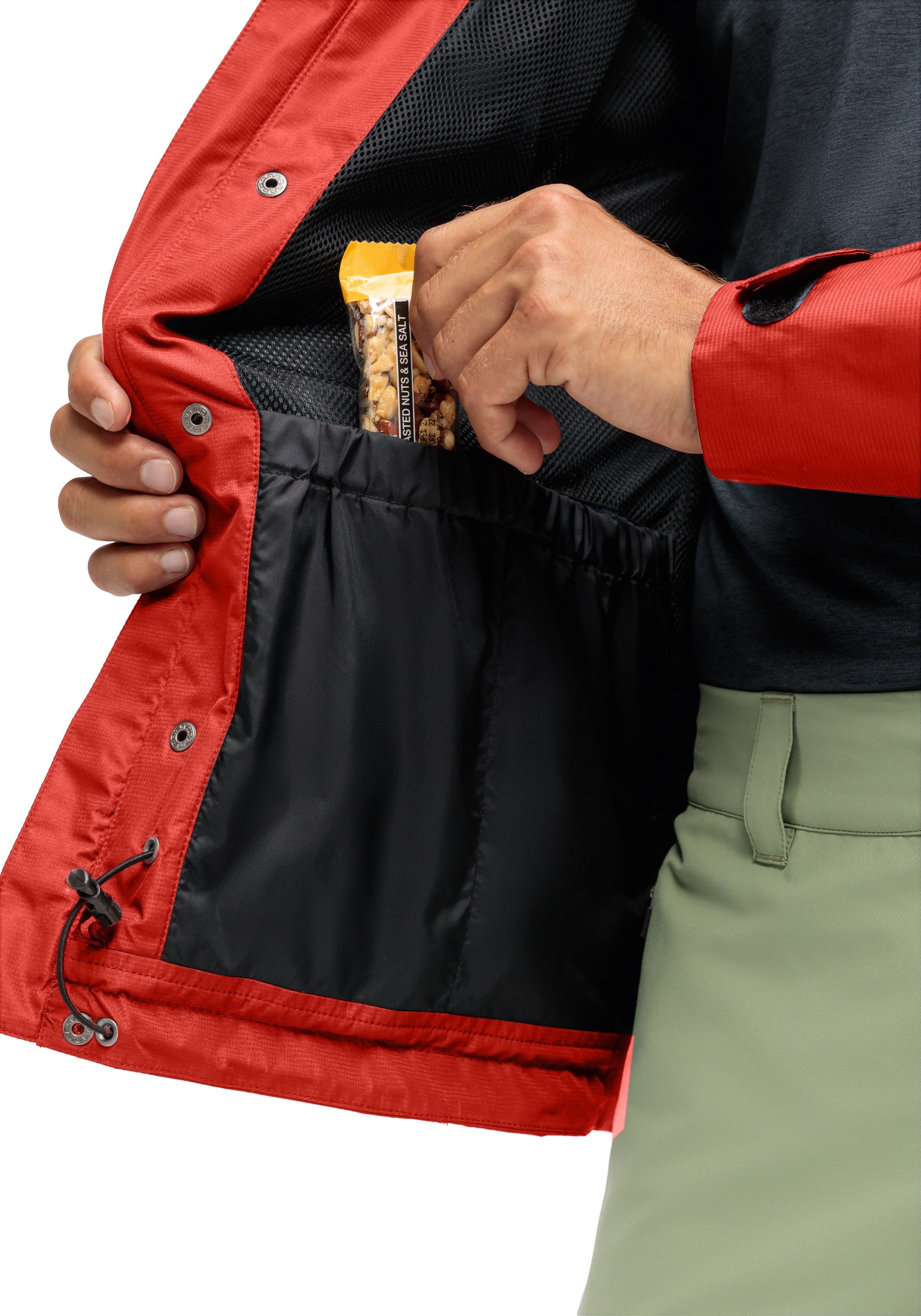 Maier Sports Outdoorjacke »Abbenstein M«, Herren Jacke wasserdicht, Funktionsjacke 2 Taschen aussen + Innentasche