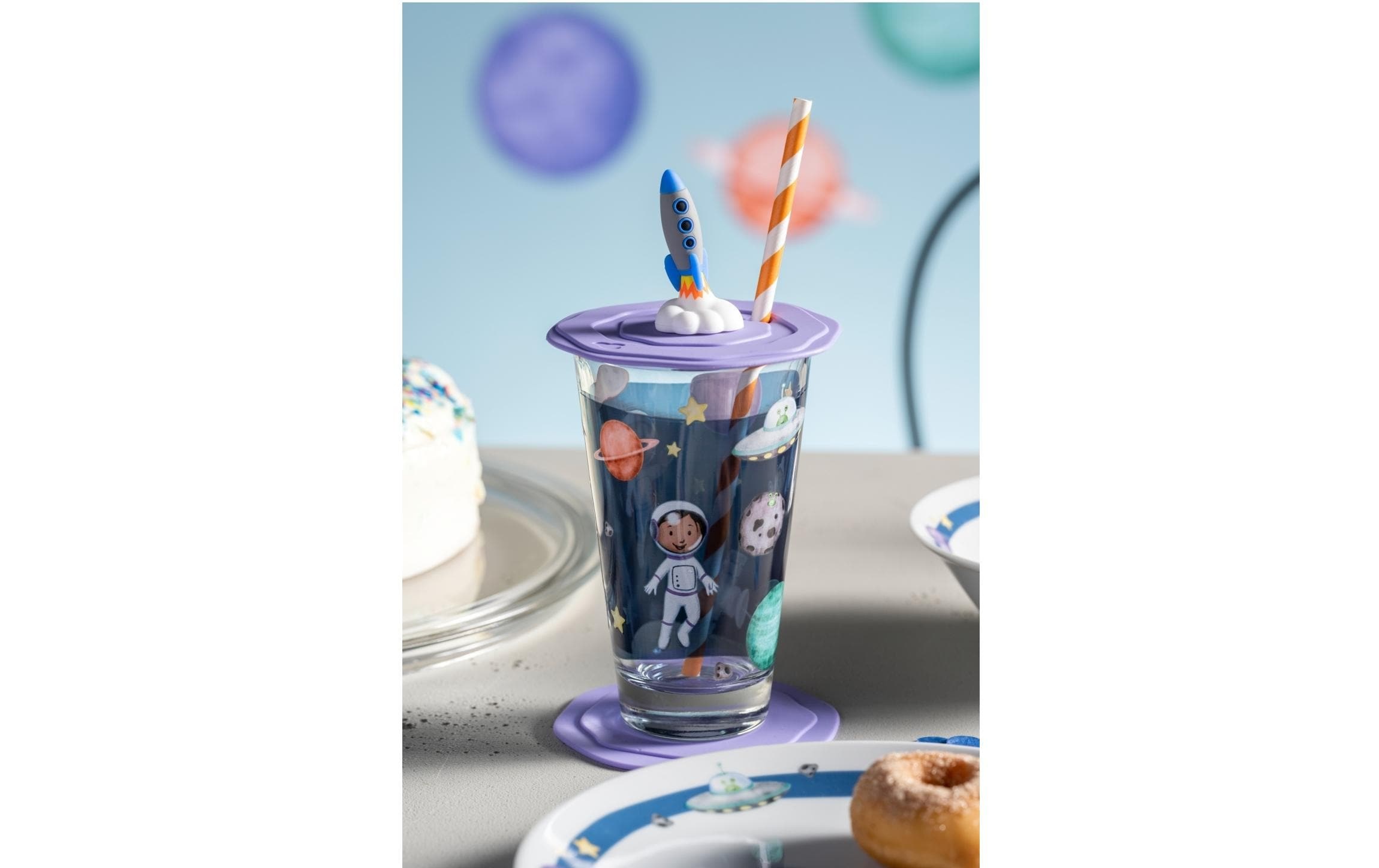 LEONARDO Kinderbecher »Avventura Weltall 300ml«, (6 tlg.)