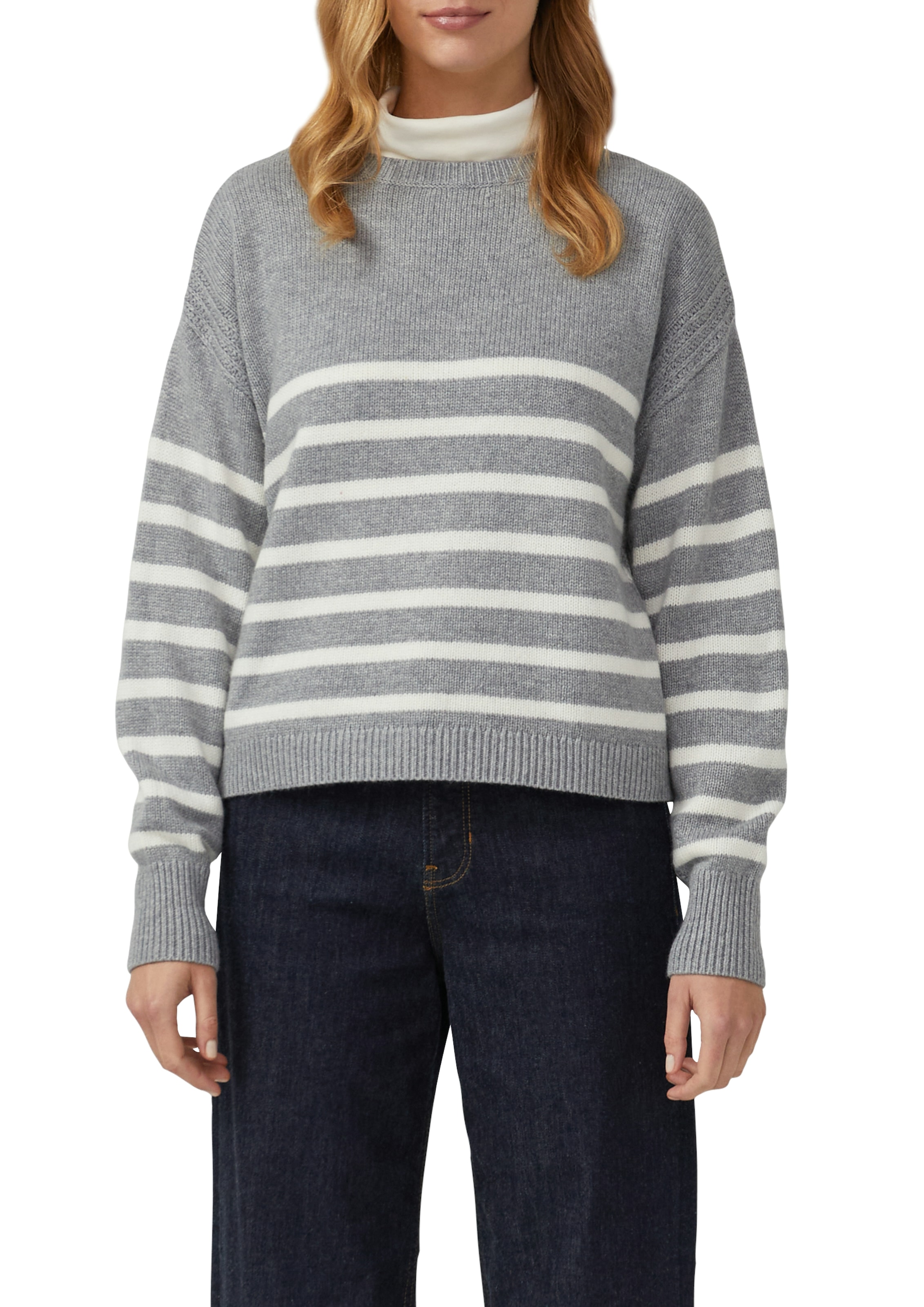 Image of s.Oliver Strickpullover Relaxed Fit, mit Raglanärmeln
