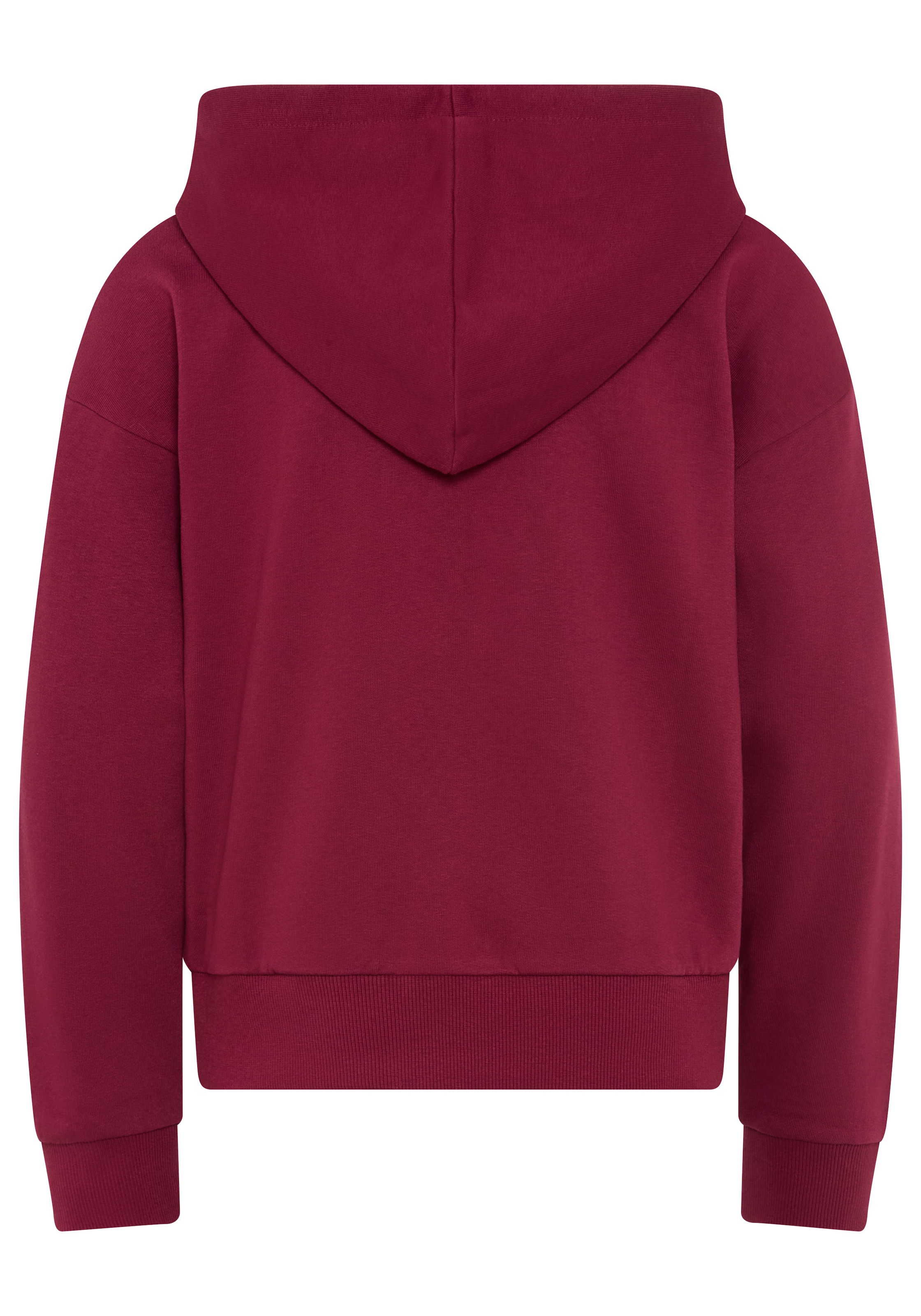 KIDSWORLD Sweat à capuche »Lässige Sweatjacke mit kleinem  Logo« Coupe ample