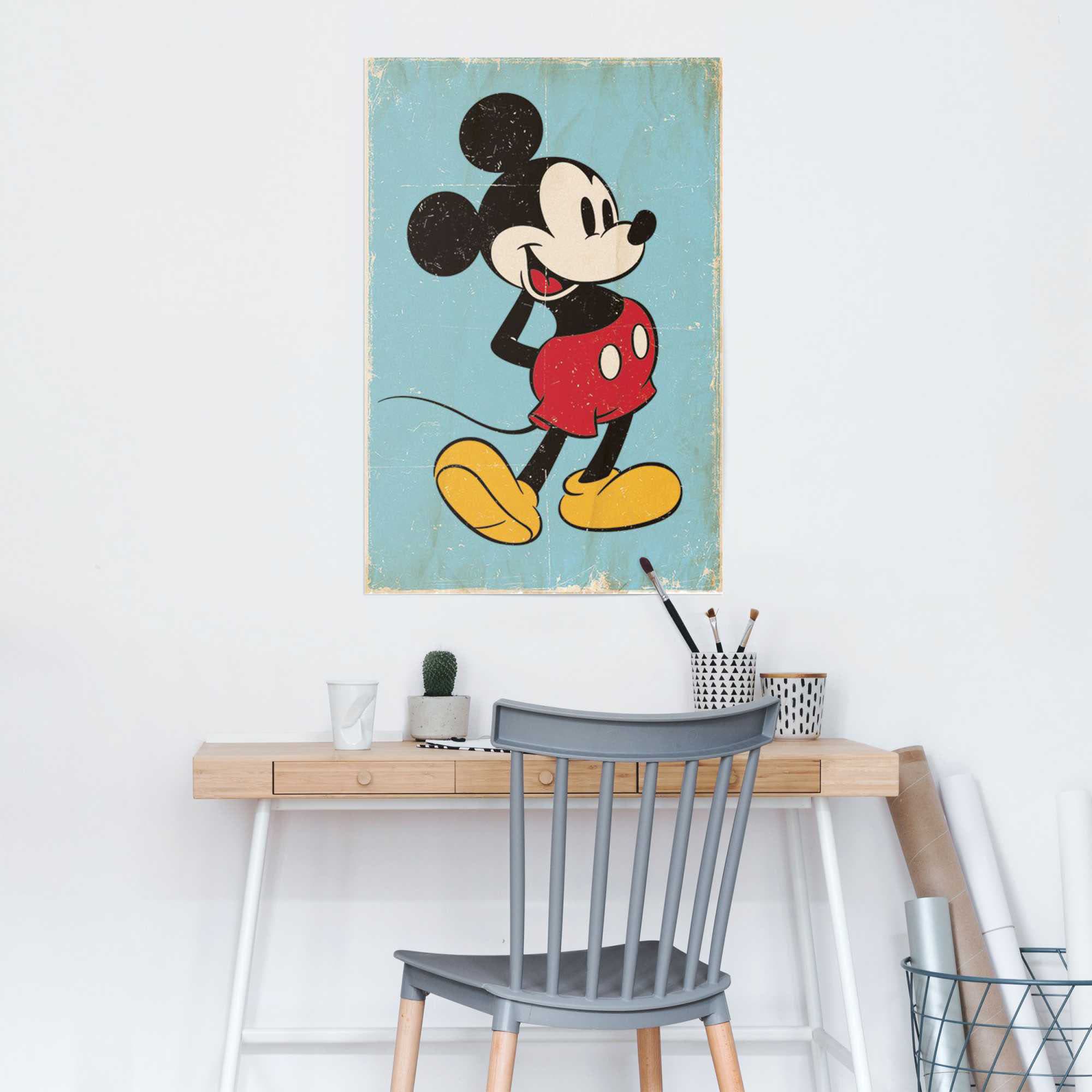 (1 Poster retro«, St.) jetzt Mouse »Mickey Reinders! kaufen