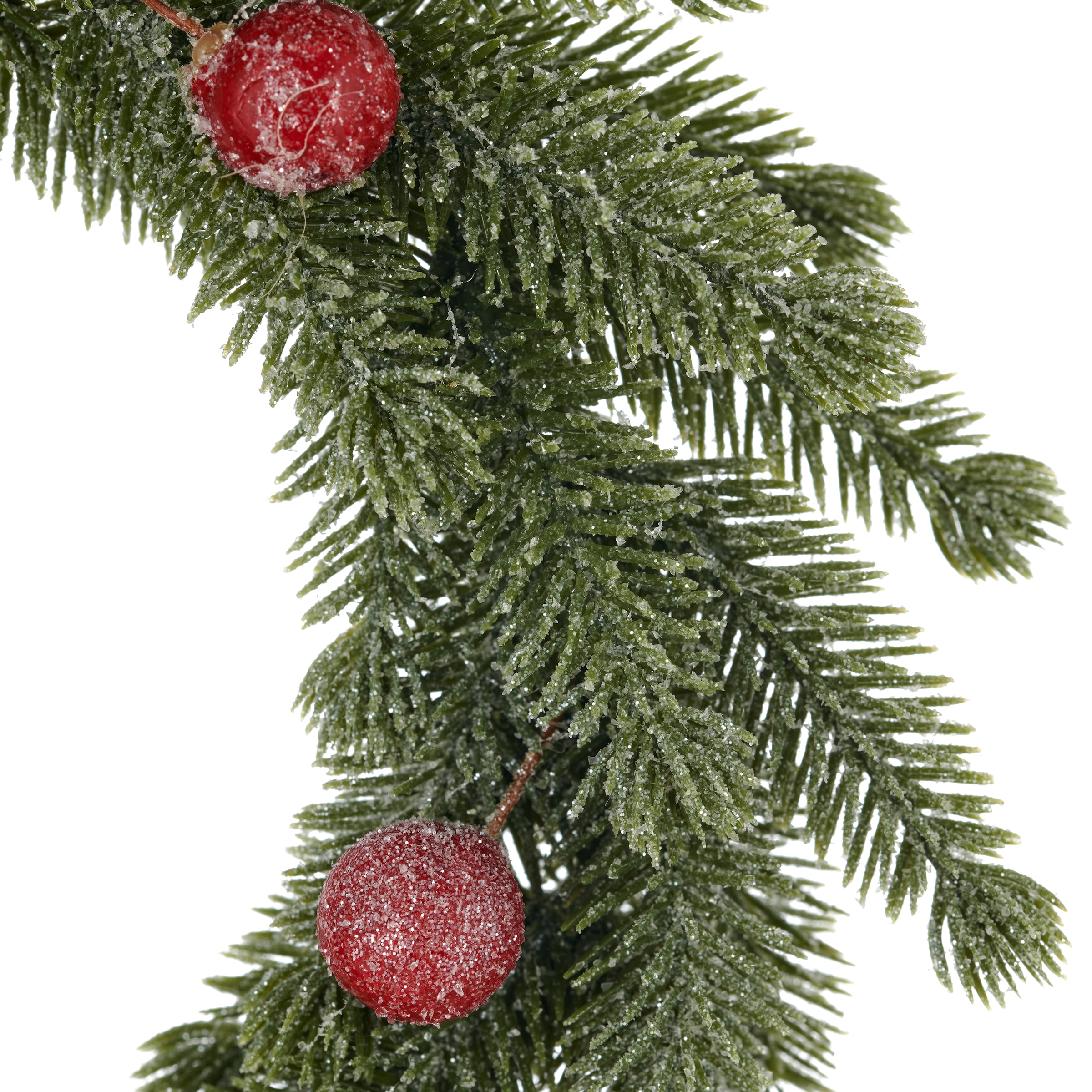 Creativ green Kunstkranz »Tannenkranz« mit Frost-Optik