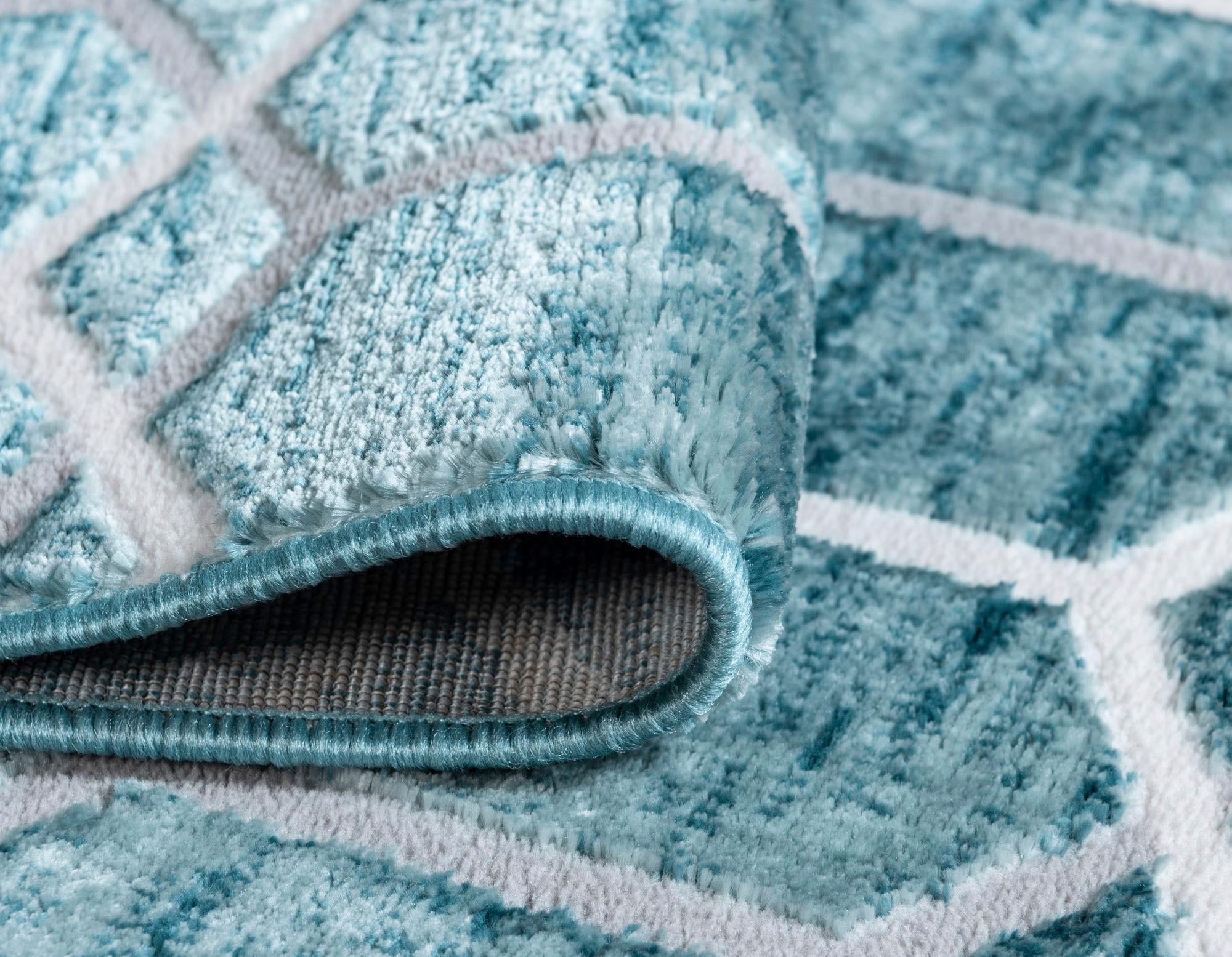 Myflair Möbel & Accessoires Tapis »Titan Trellis, LAGERRÄUMUNG!« Rectangulaire 13 mm Höhe Kurzflor, gewebt, modernes geometrisches Design