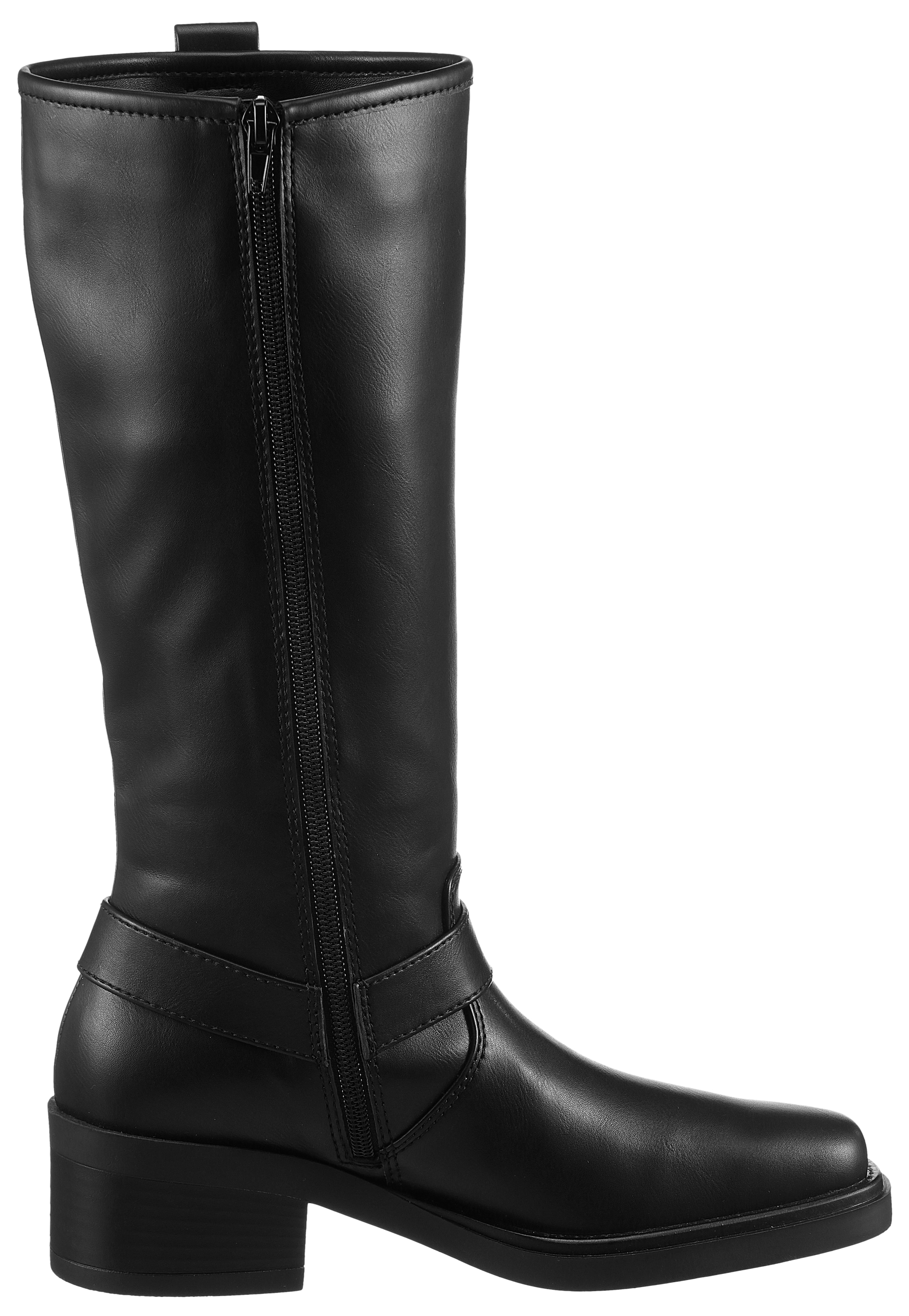 Aniston SHOES Stiefel, Bikerstiefel mit Innen-Reissverschluss - NEUE KOLLEKTION