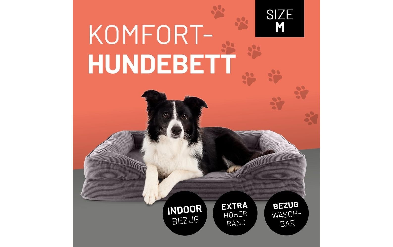 Lumaland Hundebett »Indoor Cord M«