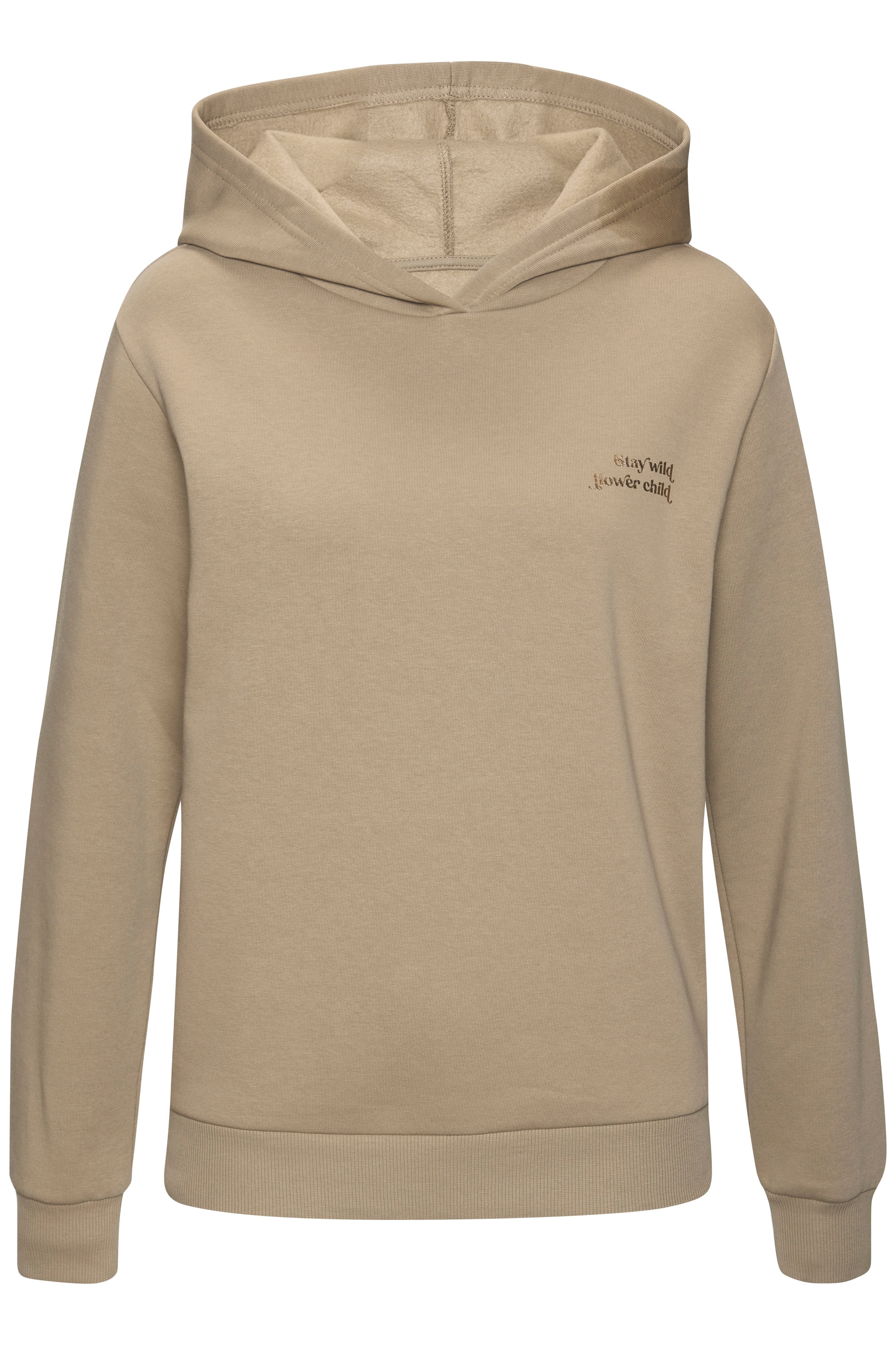 LASCANA Kapuzenpullover mit glänzendem Druck, Loungewear