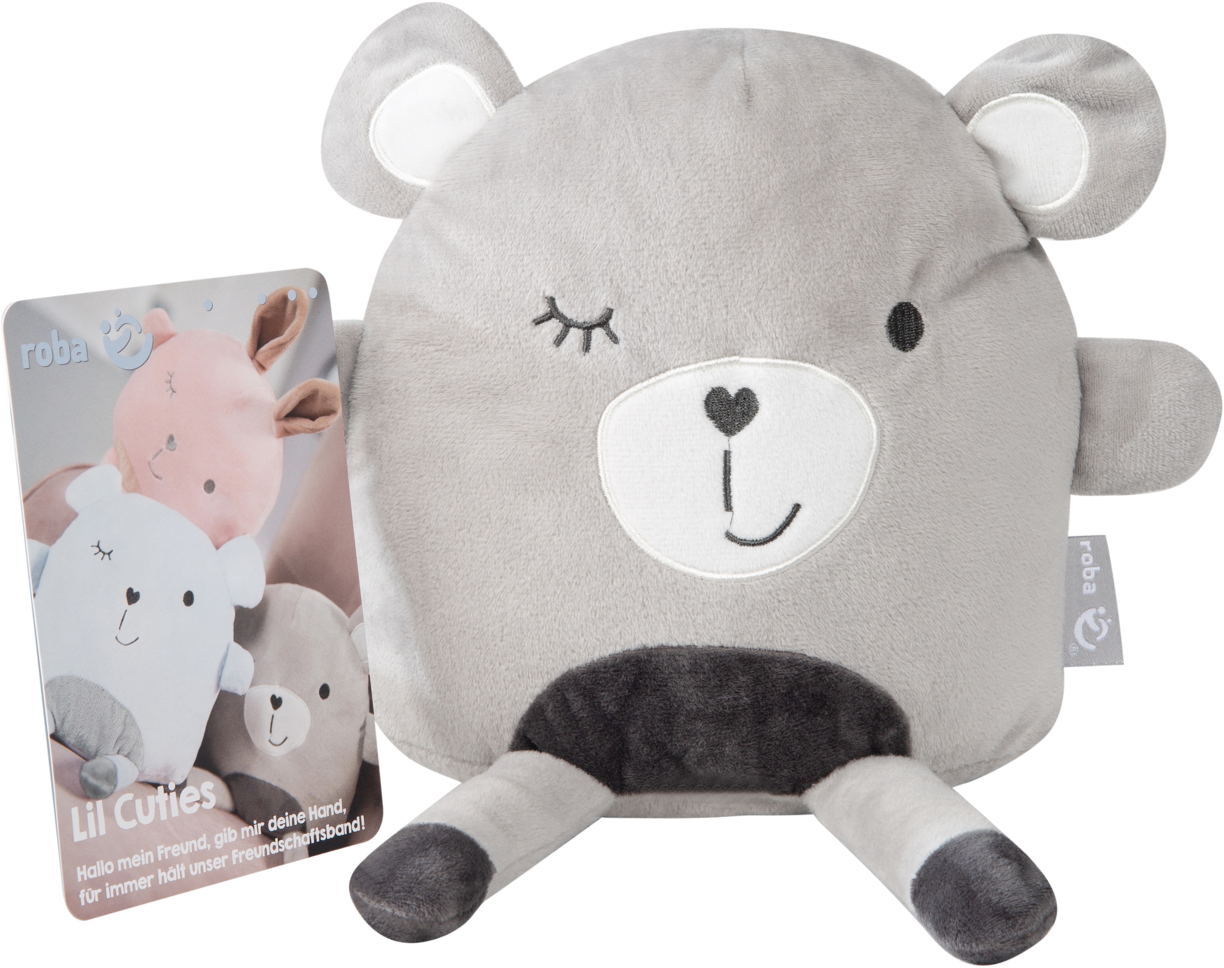 roba® Kuscheltier »Lil Cuties, Kuschelfreund Sammy«, inkl. Freundschaftskarte