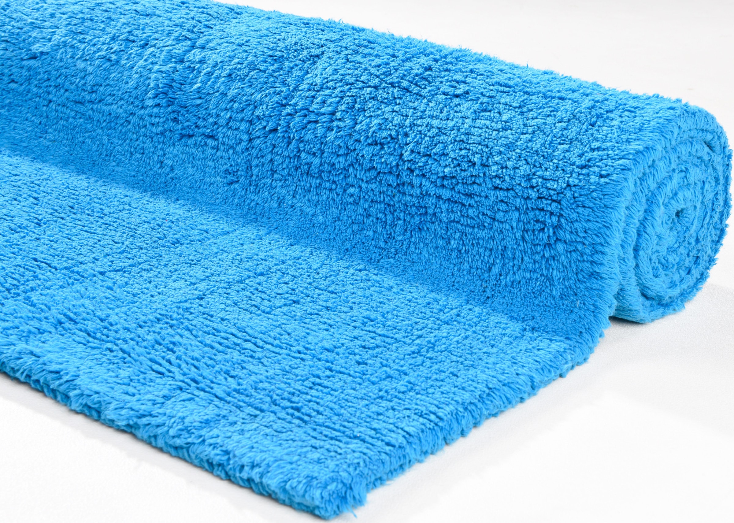 TOM TAILOR HOME Badematte »Cotton Double Uni«, beidseitig nutzbar-fussbodenheizungsgeeignet-strapazierfähig, Badteppich, Uni Farben, rechteckig & quadratisch erhältlich