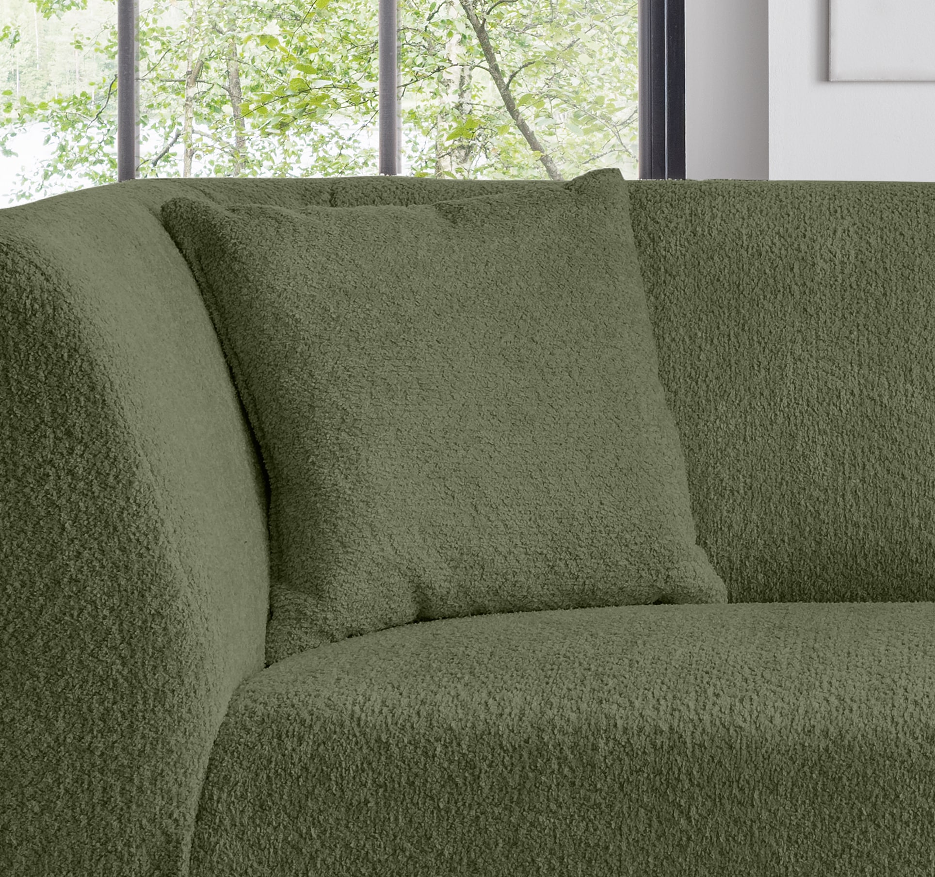 INOSIGN Polstergarnitur »Colori«, (Set, 2 tlg., 3-Sitzer und 2-Sitzer), auch als Loveseat erhältlich