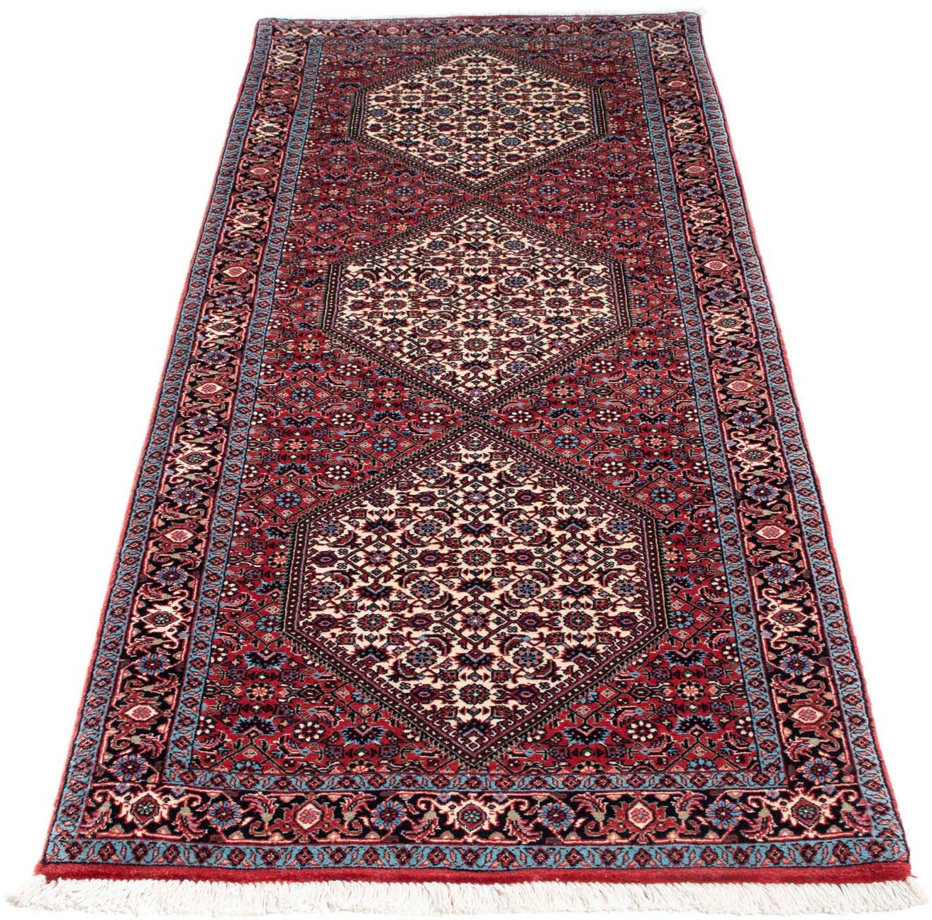 Image of morgenland Hochflor-Läufer »Bidjar Stark Gemustert 194 x 72 cm«, rechteckig, 1,5 mm Höhe, Unikat mit Zertifikat bei Ackermann Versand Schweiz