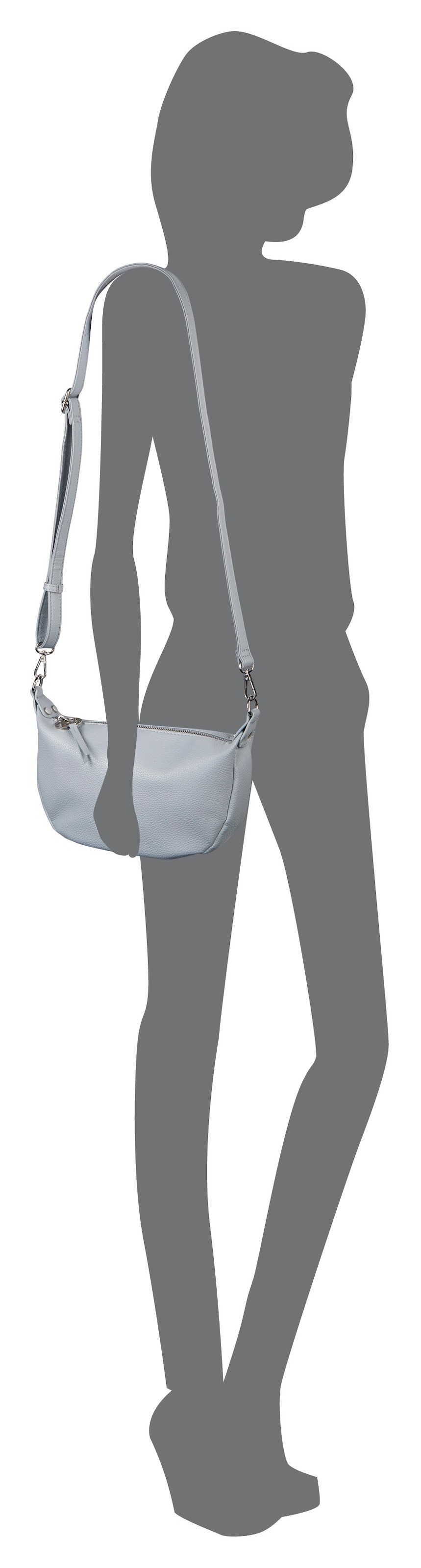 Bruno Banani Sac à bandoulière »Amalfi« bandoulière amovible sac à main femme en forme tendance