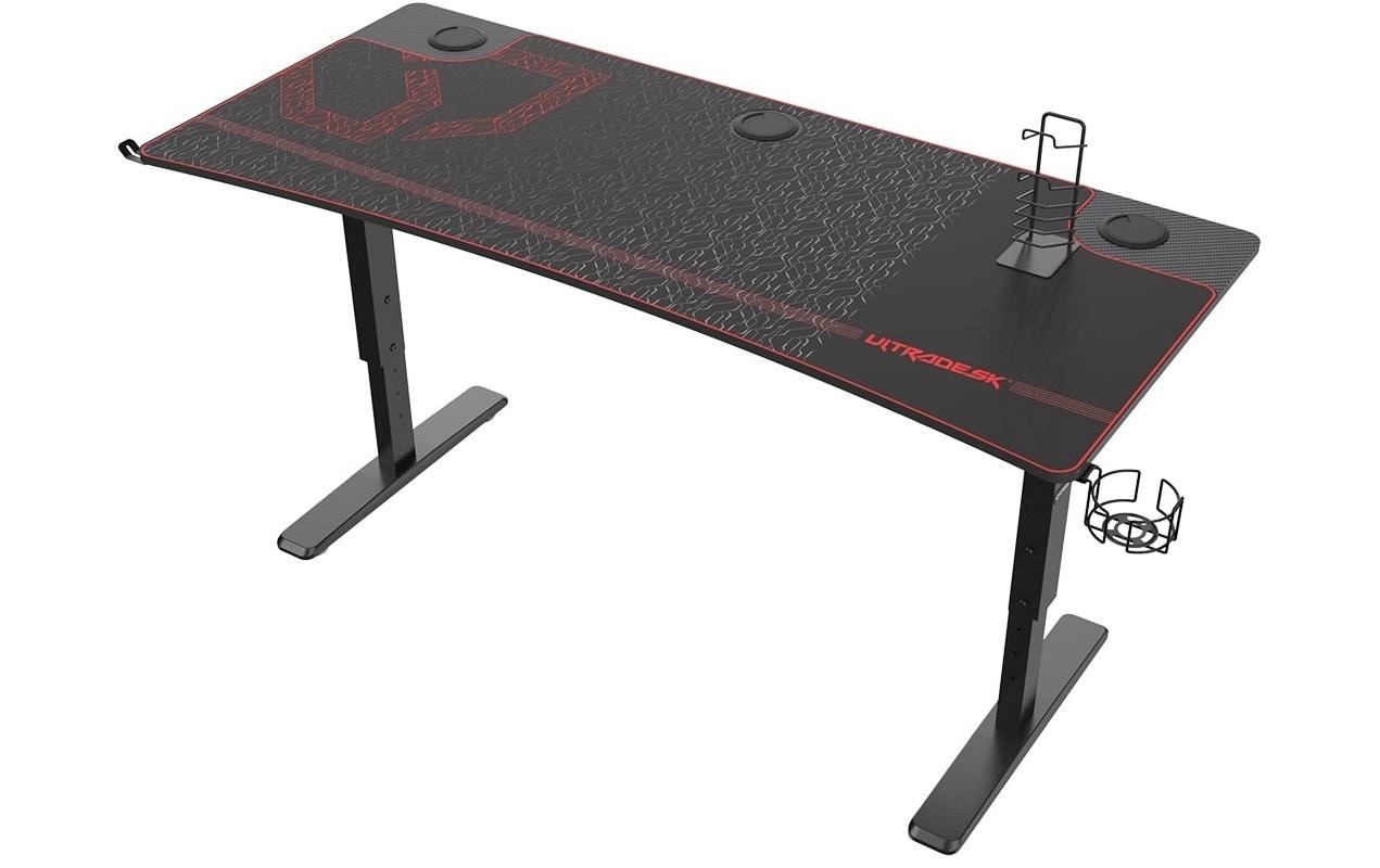 Image of ULTRADESK Gamingtisch "Cruiser Rot Gaming Table"
