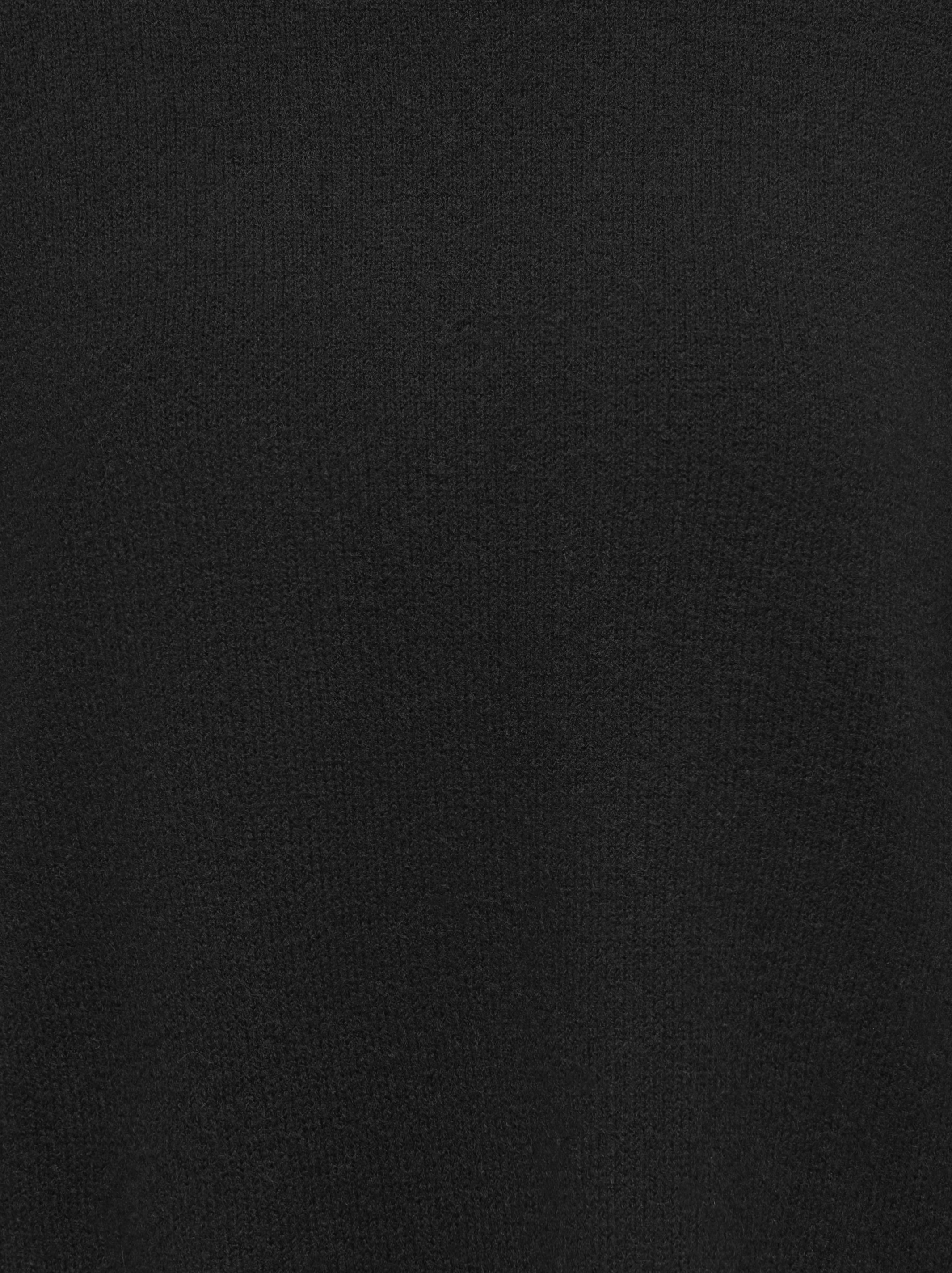 ONLY Pull en tricot »ONLALIVIA LS LACE O-NECK CS KNT« mélange de matériaux, coupe régulière