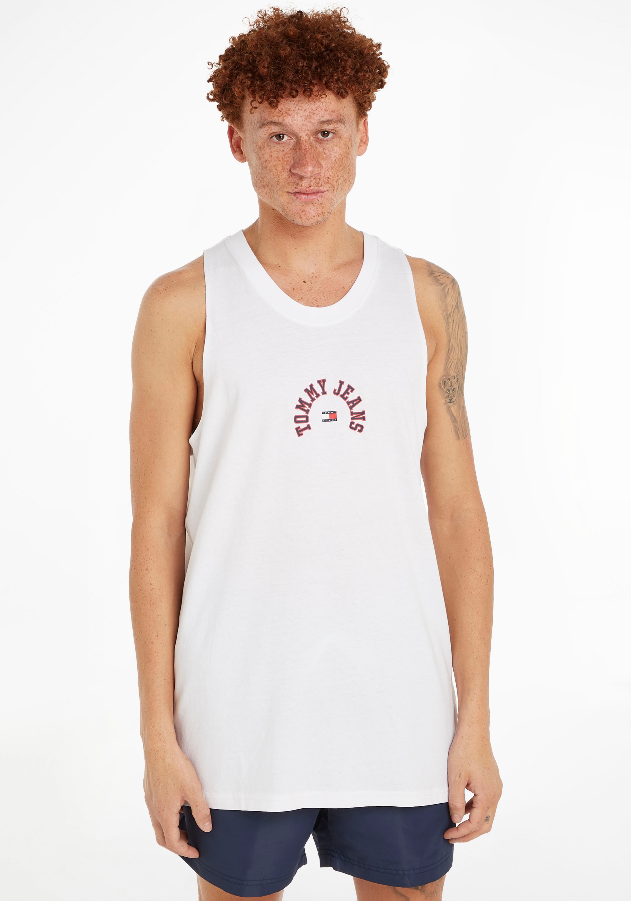 Muskelshirt »TJM CURVED TJ COLLEGE TANK TOP«