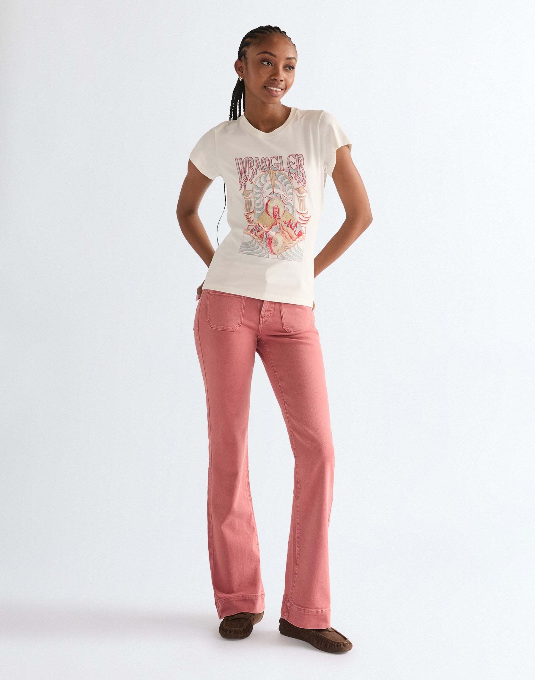 Wrangler Schlagjeans »WRANGLER Jeans Flare«