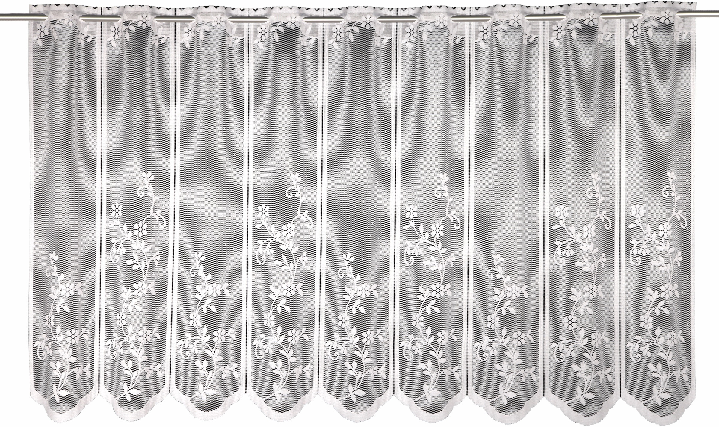 Image of WILLKOMMEN ZUHAUSE by ALBANI GROUP Scheibengardine »Blümchen«, (1 St.), Scheibengardine bei Ackermann Versand Schweiz