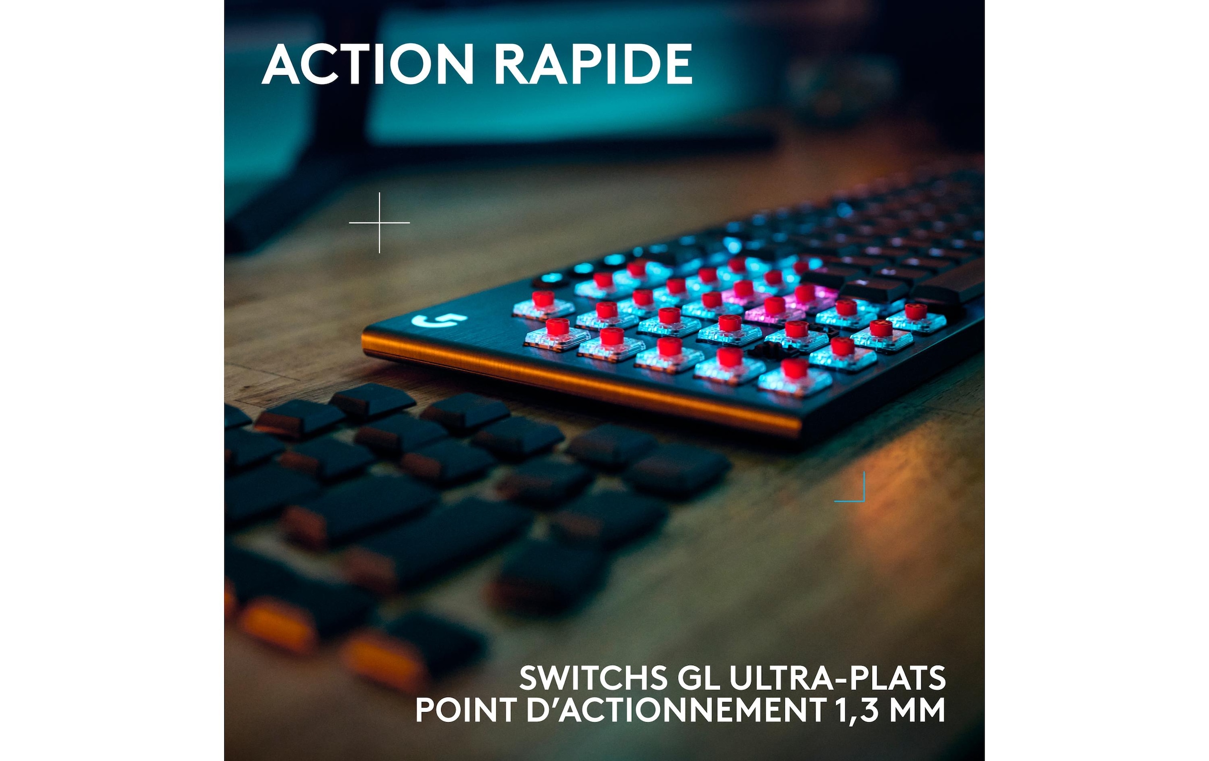 Logitech Gaming-Tastatur »G915 X Lightspeed GL Tactile«, (Ziffernblock)