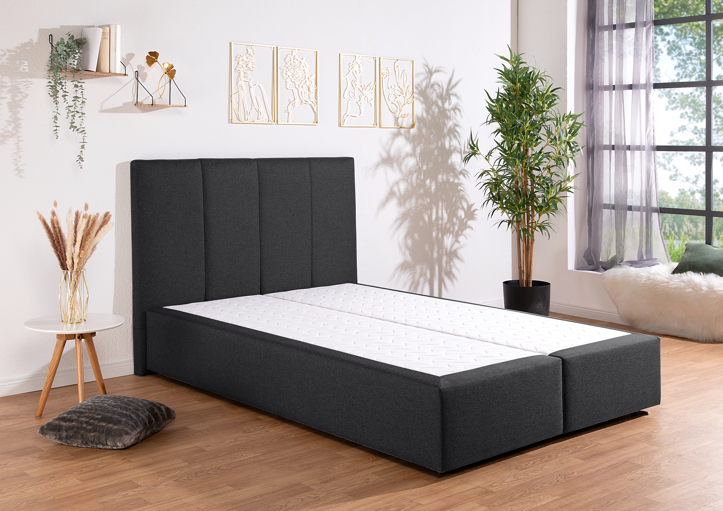 Home affaire Boxbett "Fidan" wahlweise mit Bettkasten, in H2, H3 & H4 erhältilich