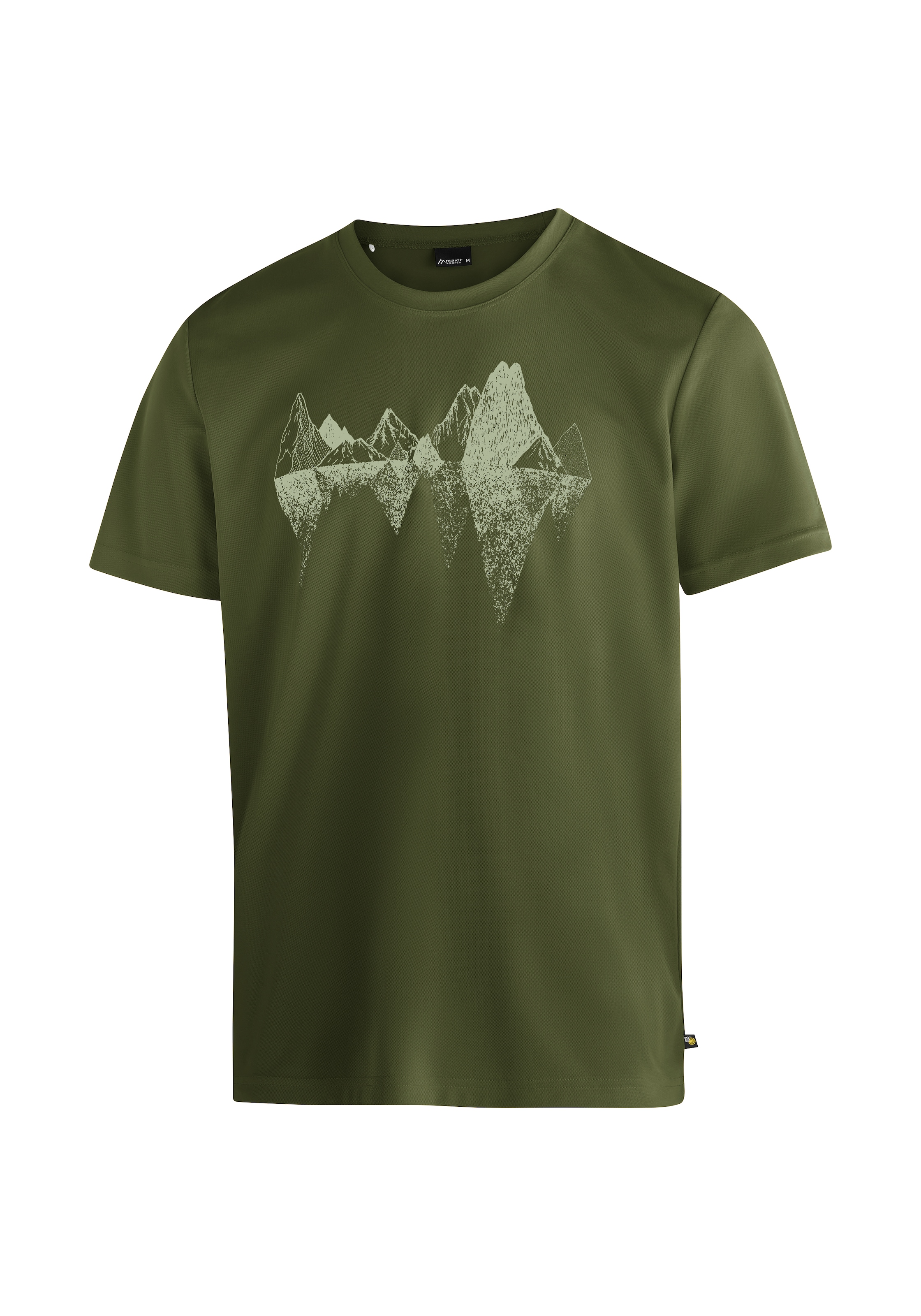 T-Shirt »Tilia Pique M«, Herren Funktionsshirt, Freizeitshirt mit Aufdruck