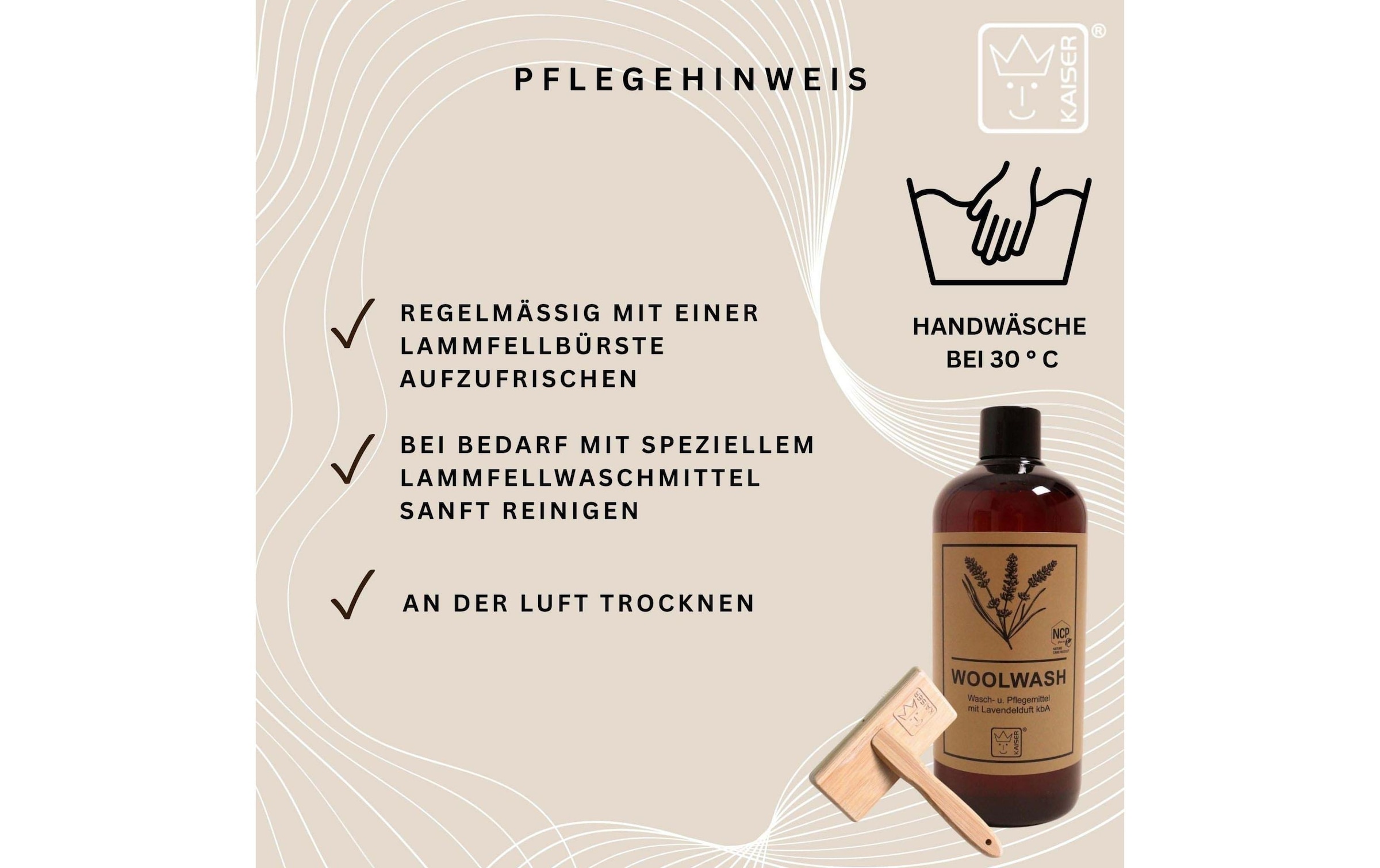 Kaiser Chancelière »Dublas 2.0 aus Lammfell«