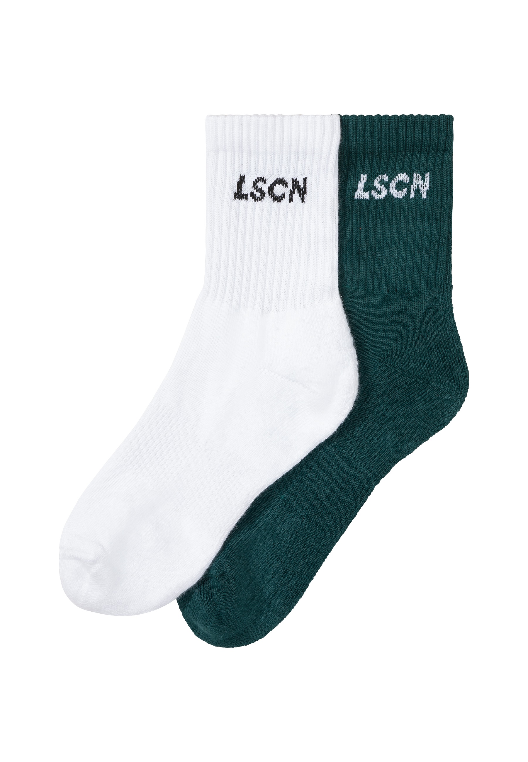 LSCN by LASCANA Tennissocken, (Packung, 2 Paar), mit Halbfussfrottee