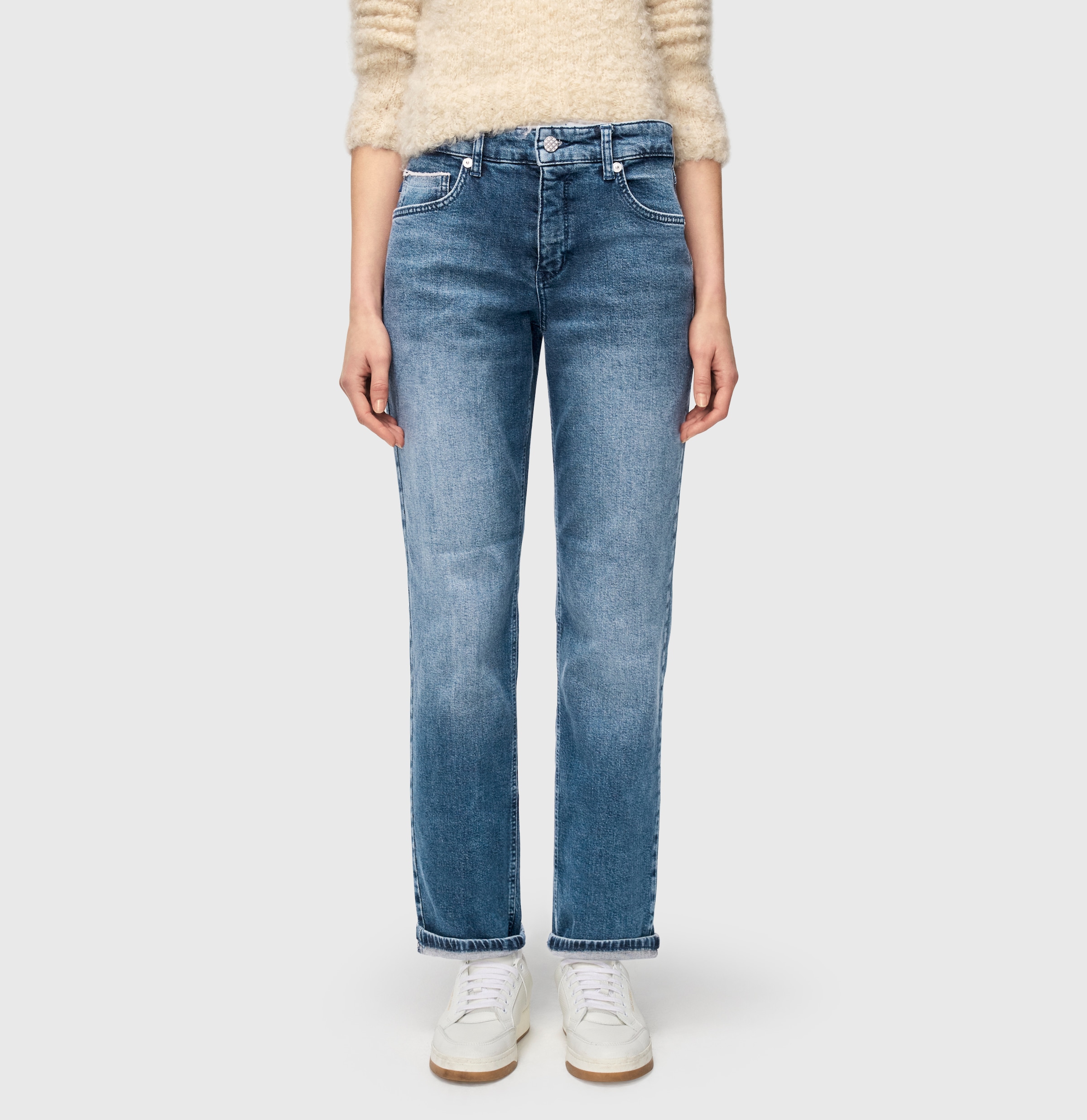 Image of MAC 5-Pocket-Jeans "STRAIGHT" mit Stretch