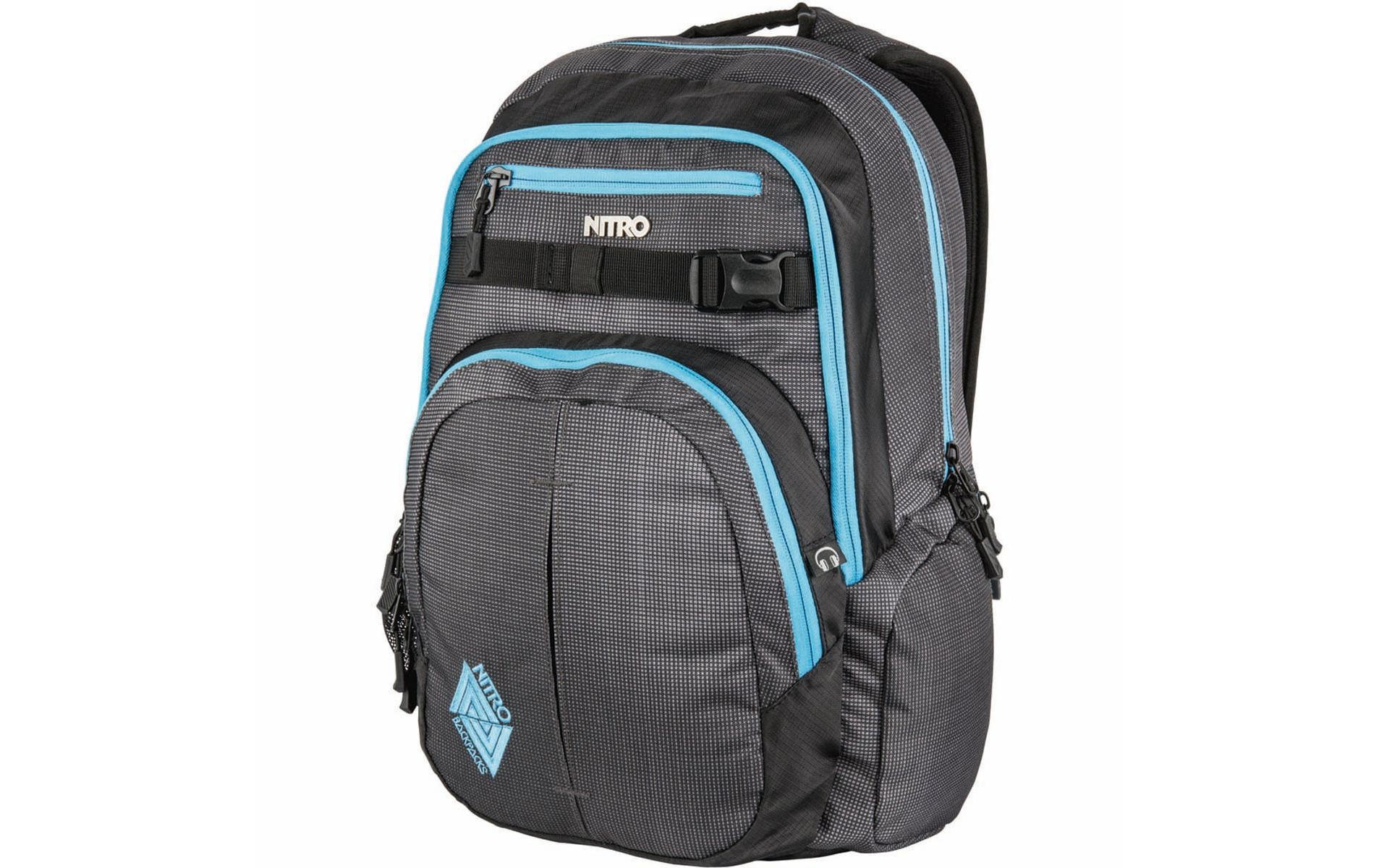 Image of NITRO Schulrucksack »Chase - Blur - Blue Trims« bei Ackermann Versand Schweiz