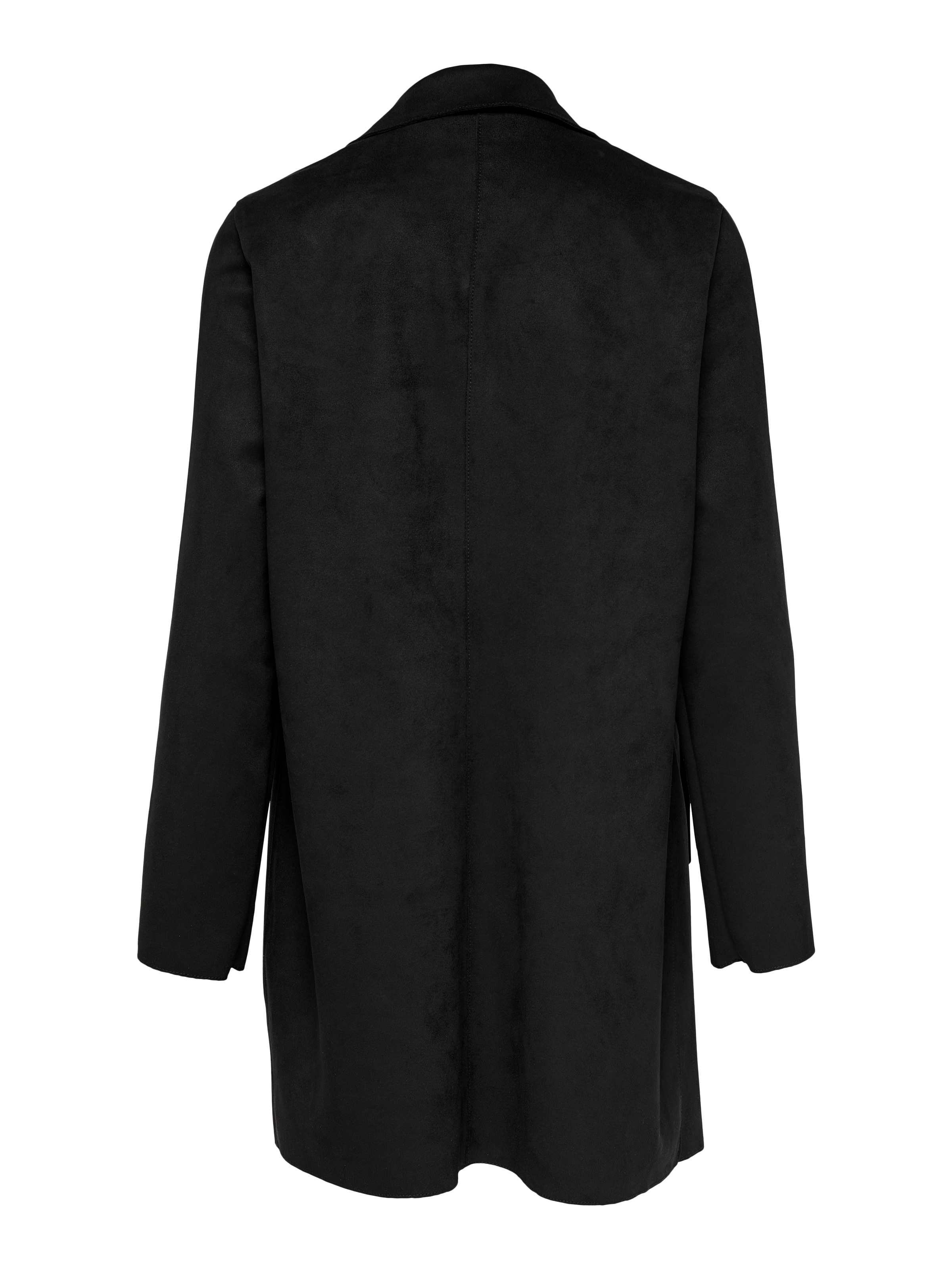 ONLY Langjacke »ONLJOLINE FAUX SUEDE COAT LIFE CC OTW«, ohne Kapuze, mit Reverskragen