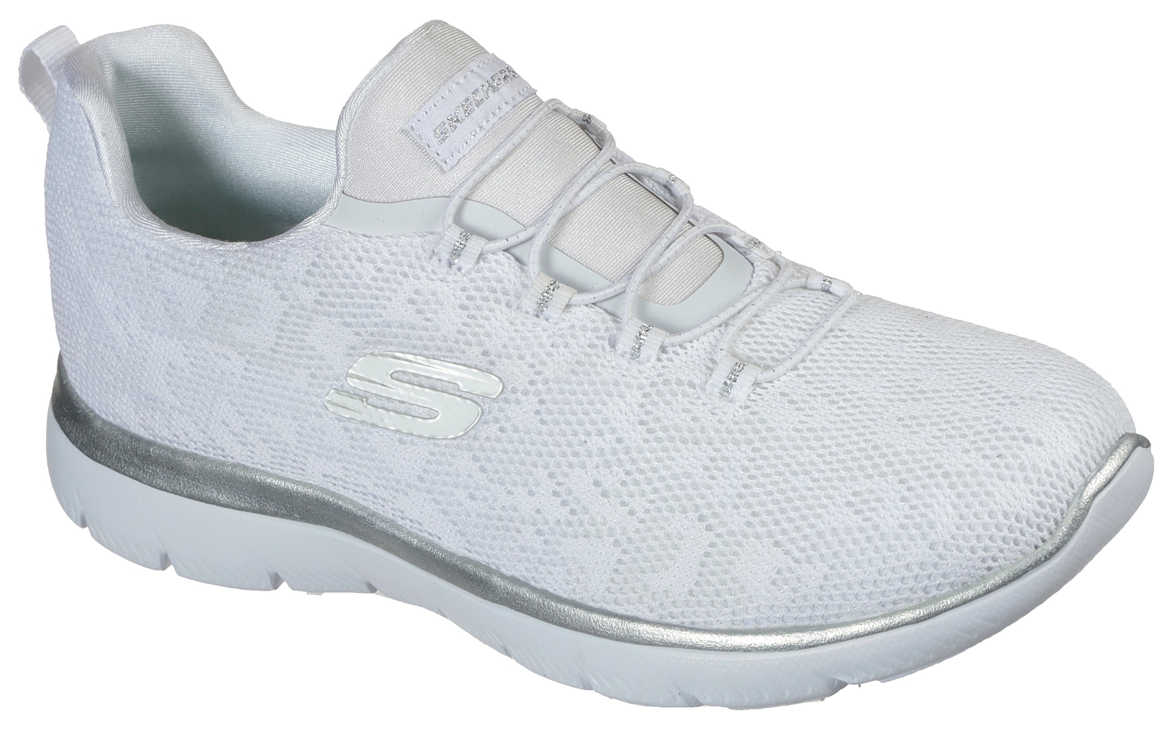 Image of Skechers Slip-On Sneaker "Summits" Slipper, Freizeitschuh, Komfortschuh mit Memory Foam