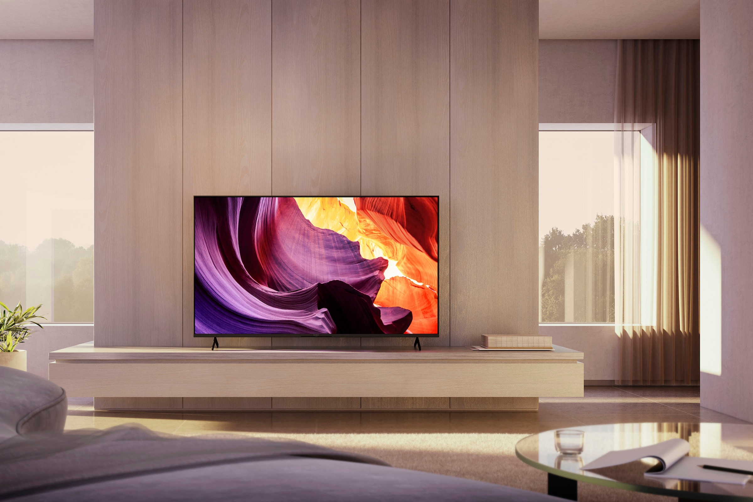 Sony LCD-LED Fernseher, 164 cm/65 Zoll, 4K Ultra HD, Smart-TV-Google TV