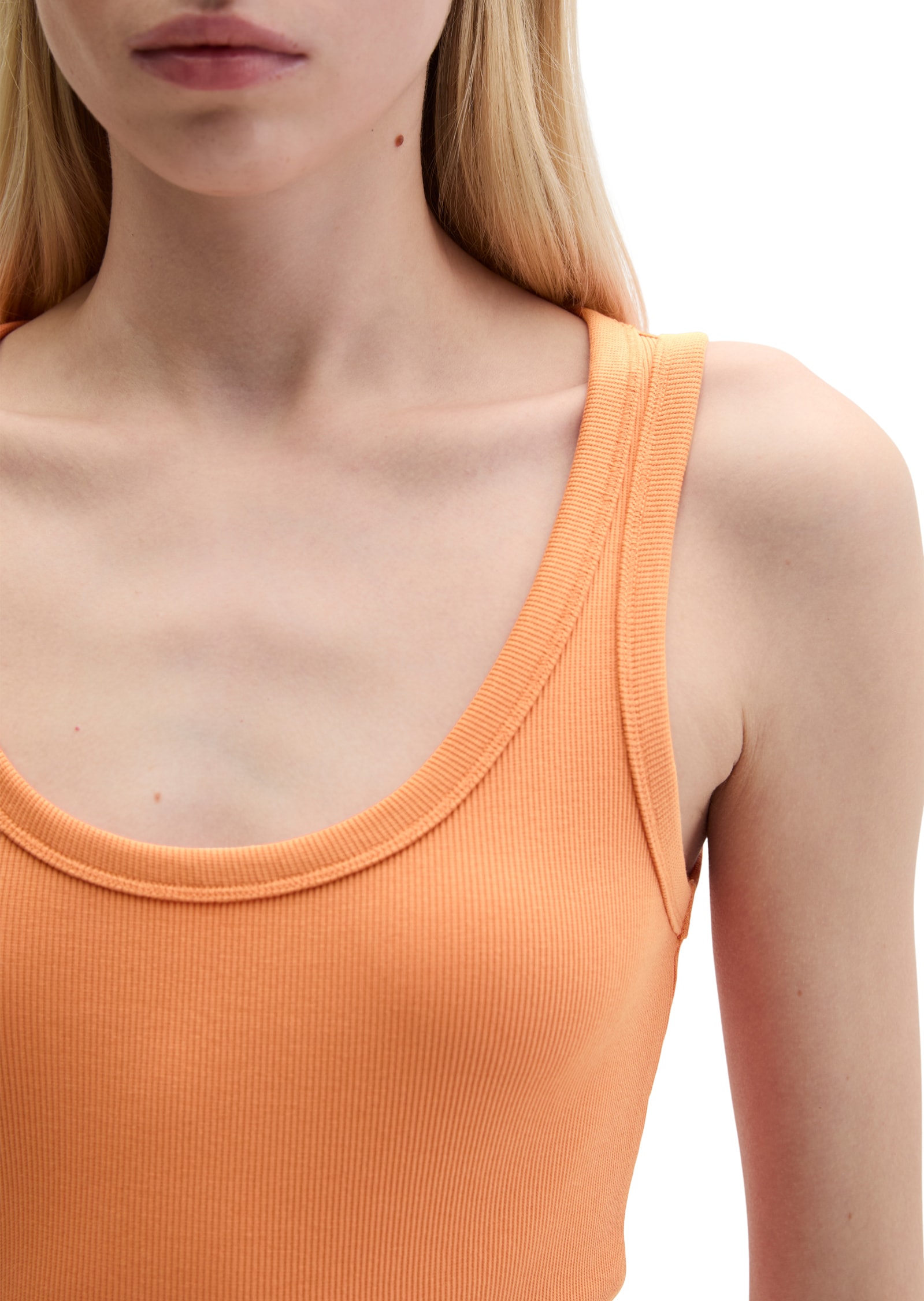 Marc O'Polo Tanktop slim fit, aus elastischem Rippjersey