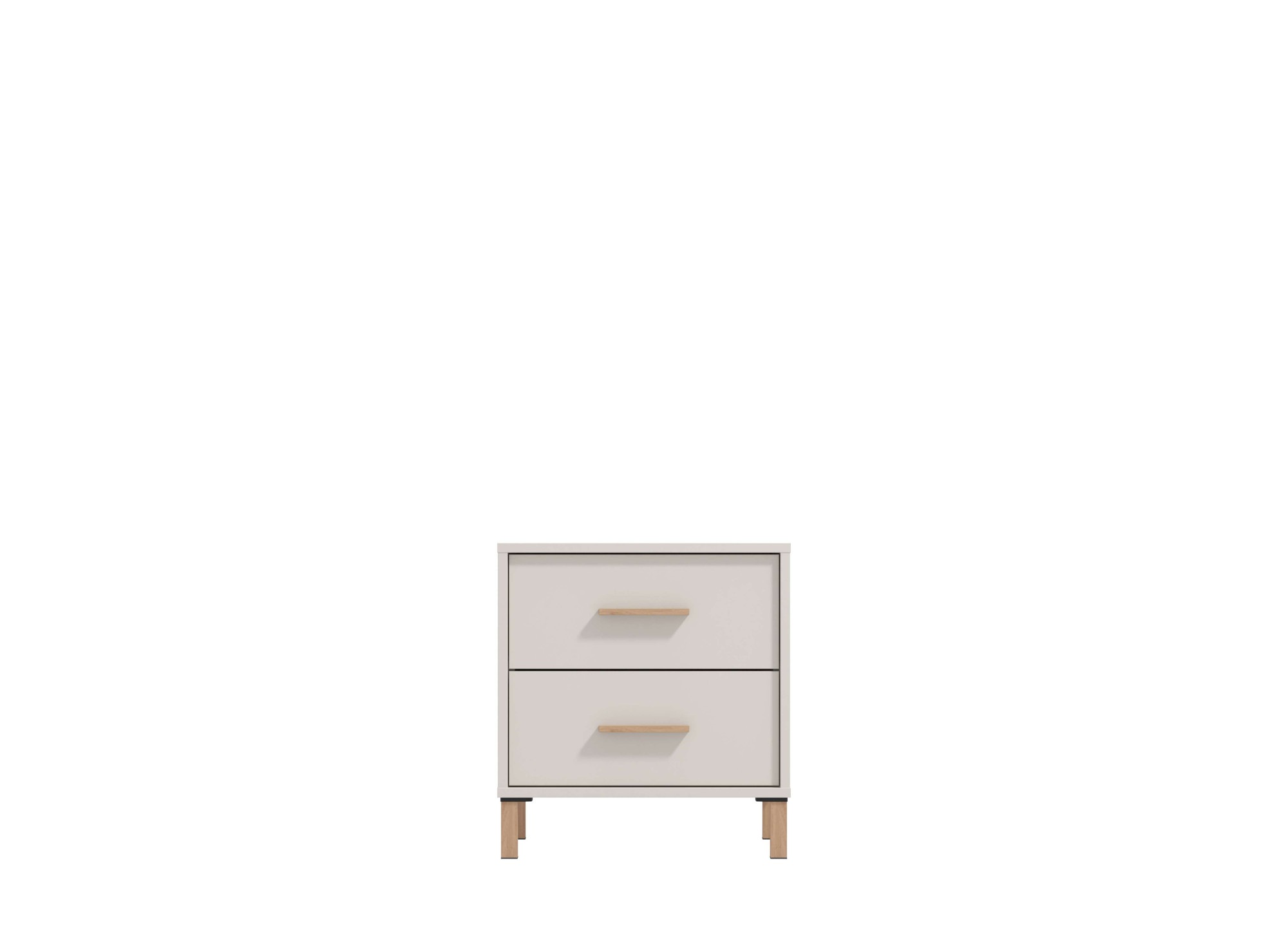 Home affaire Nachtkommode »Belfort Nachtschrank Nachttisch Made in Europe«, mit 2 oder 3 Schubladen, FSC®-zertifizierter, Trendfarbe cashmere