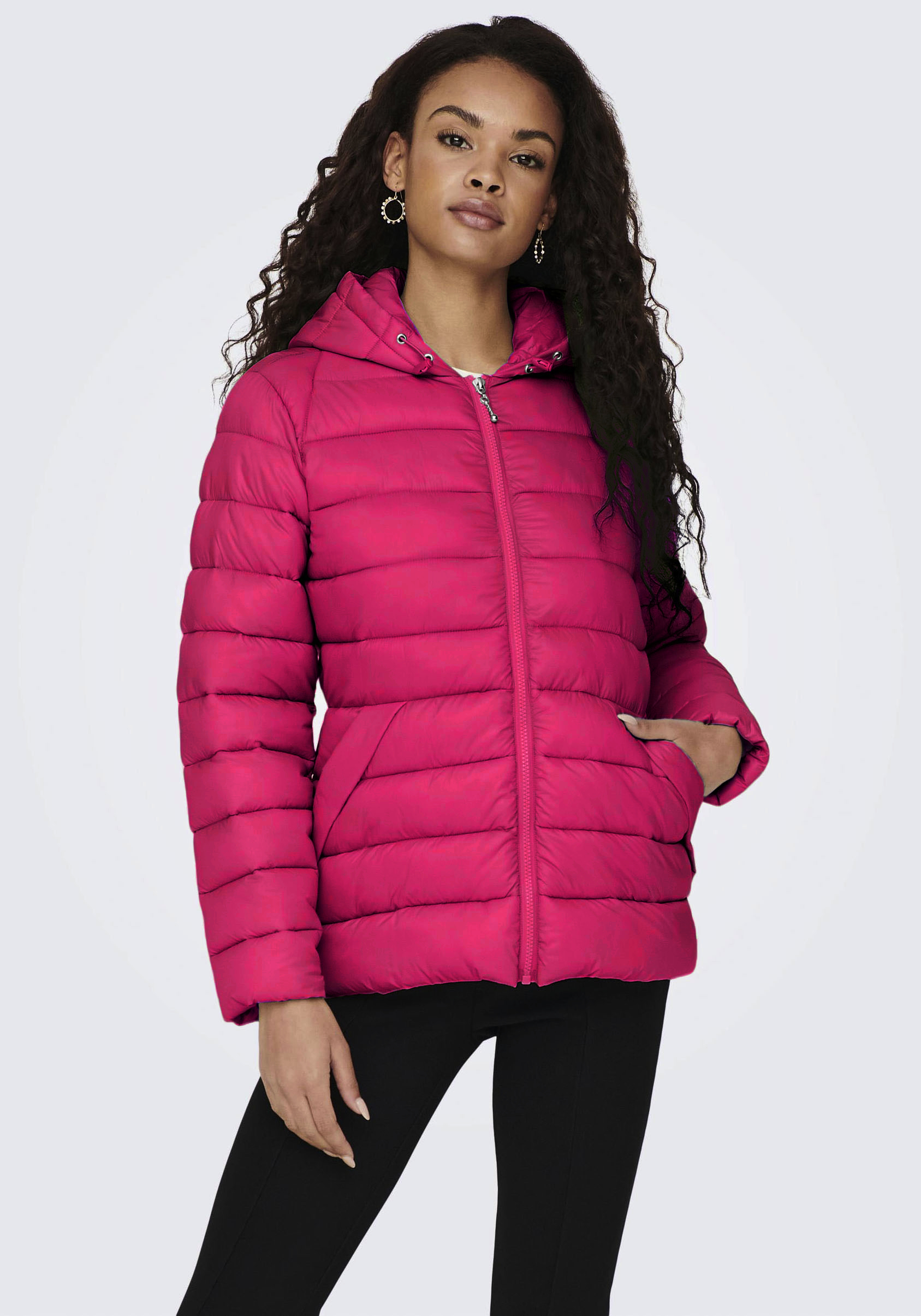 Steppjacke »ONLSKY QUILTED JACKET CC OTW«, mit Kapuze