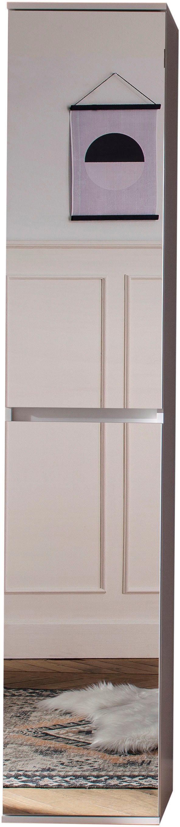 Home affaire Armoire vestiaire »Malcesine« Garderobenschrank mit 2 Türen - (B/T/H) 37/34/191 cm