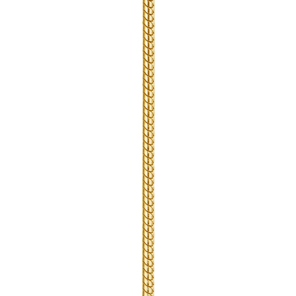 Firetti Edelstahlkette »Schmuck Geschenk, Schlangenkette, 1,5 mm breit, gelbgoldfarben«
